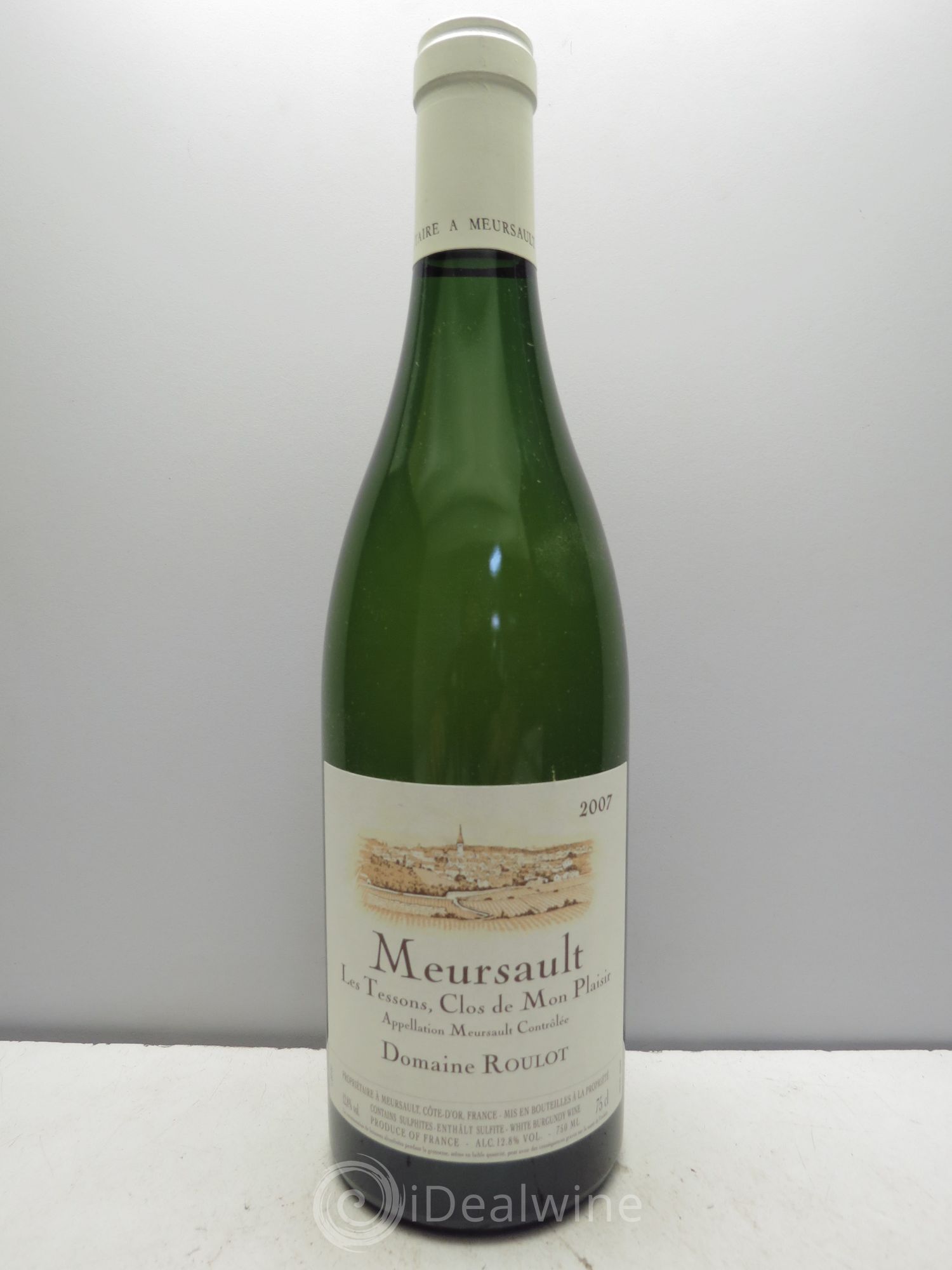 Meursault Les Tessons Clos de Mon plaisir Roulot (Domaine) 2007 - Lot de 1 bouteille - 0