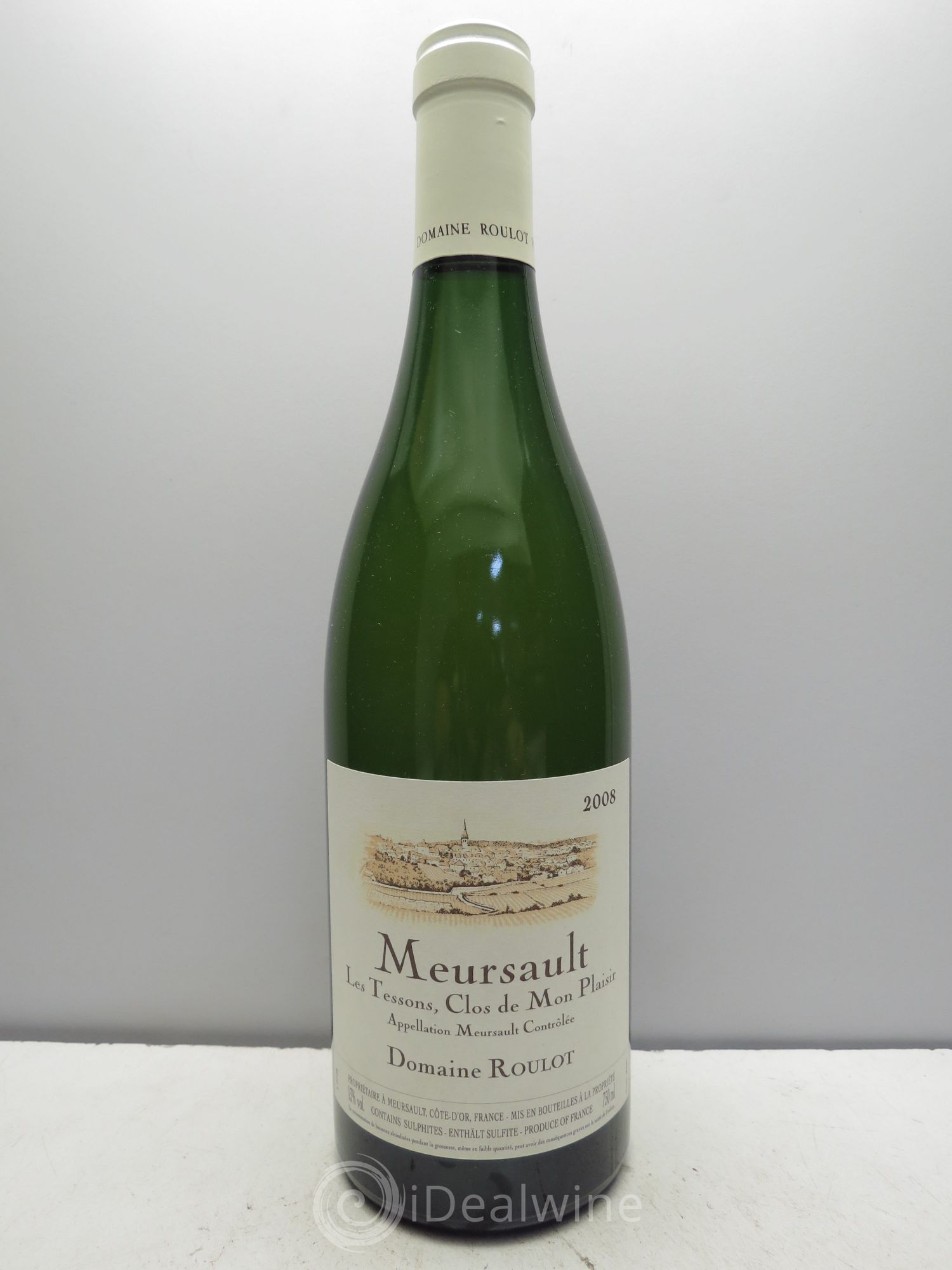 Meursault Les Tessons Clos de Mon plaisir Roulot (Domaine) 2008 - Lot de 1 bouteille - 0