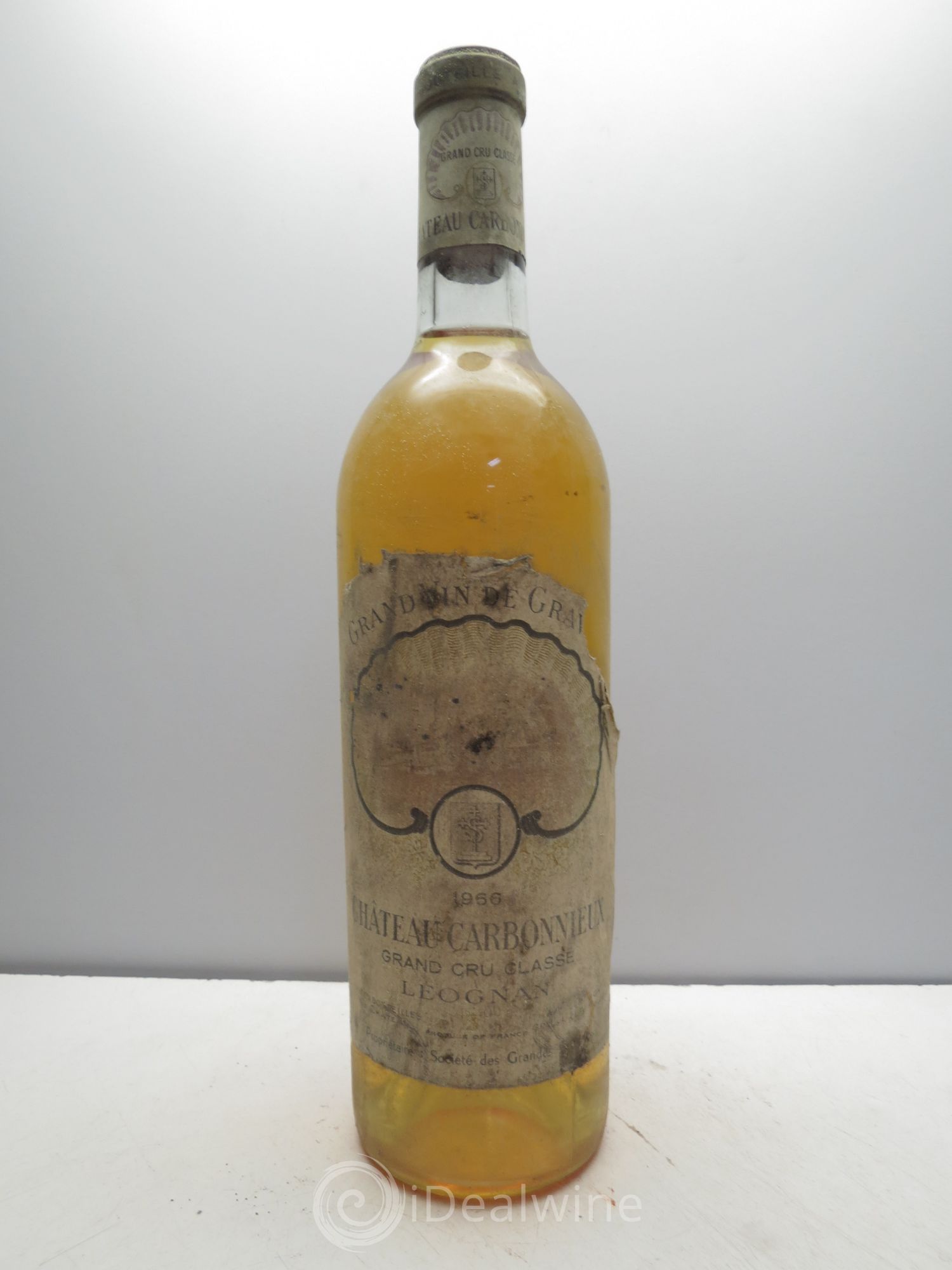 Château Carbonnieux Cru Classé de Graves 1966 - Lot de 1 bouteille - 0