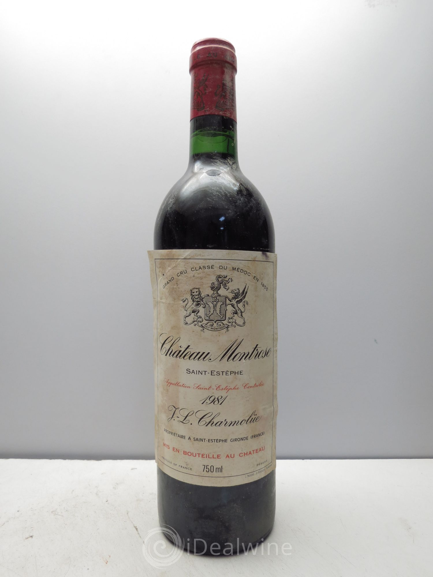 Château Montrose 2ème Grand Cru Classé 1981 - Lot de 1 bouteille - 0