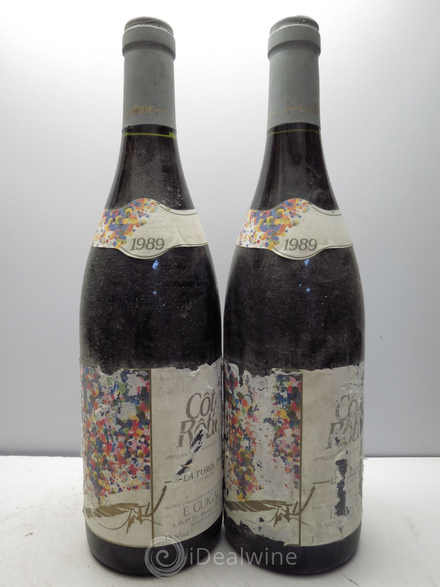 Côte-Rôtie La Turque Guigal 1989 - Lot de 2 bouteilles - 0