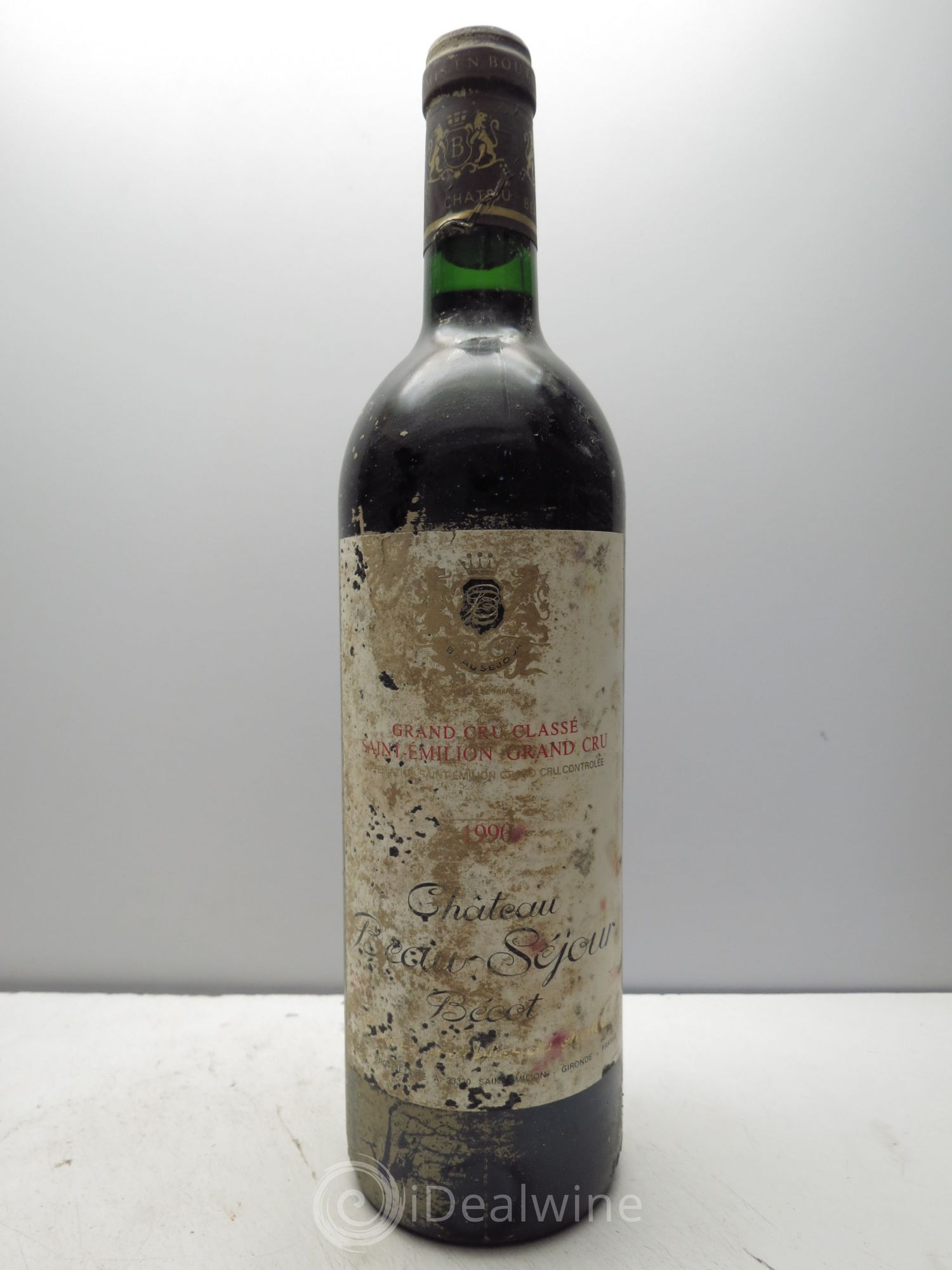 Saint-Émilion Beauséjour Bécot 1990 - Posten von 1 Flasche - 0
