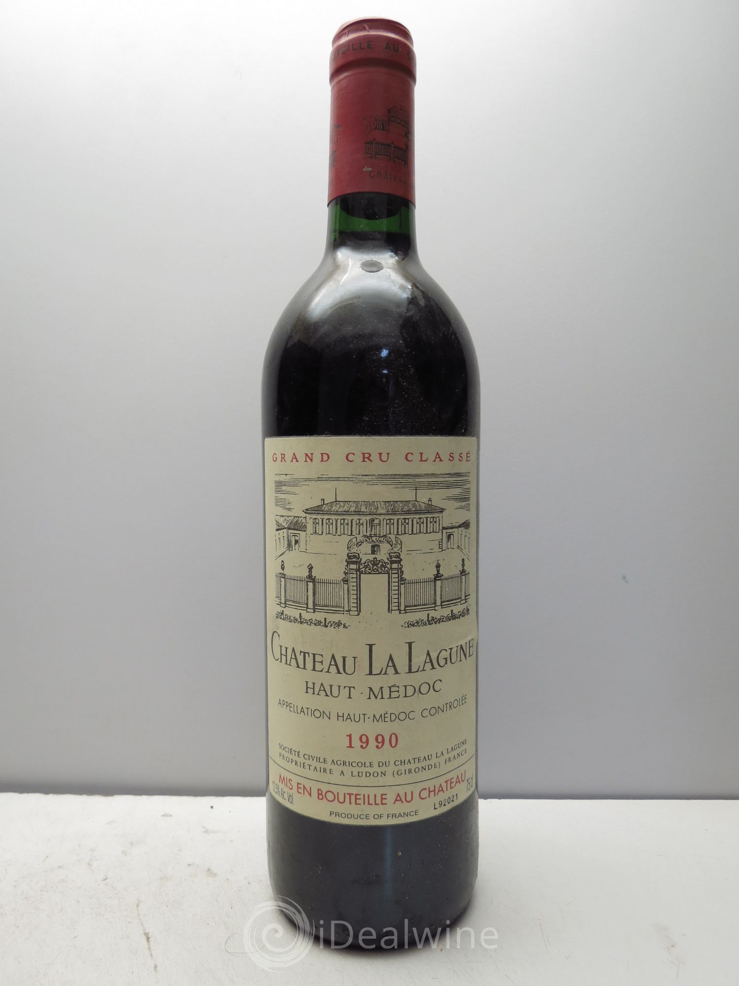 Château la Lagune 3ème Grand Cru Classé 1990 - Lot de 1 bouteille - 0