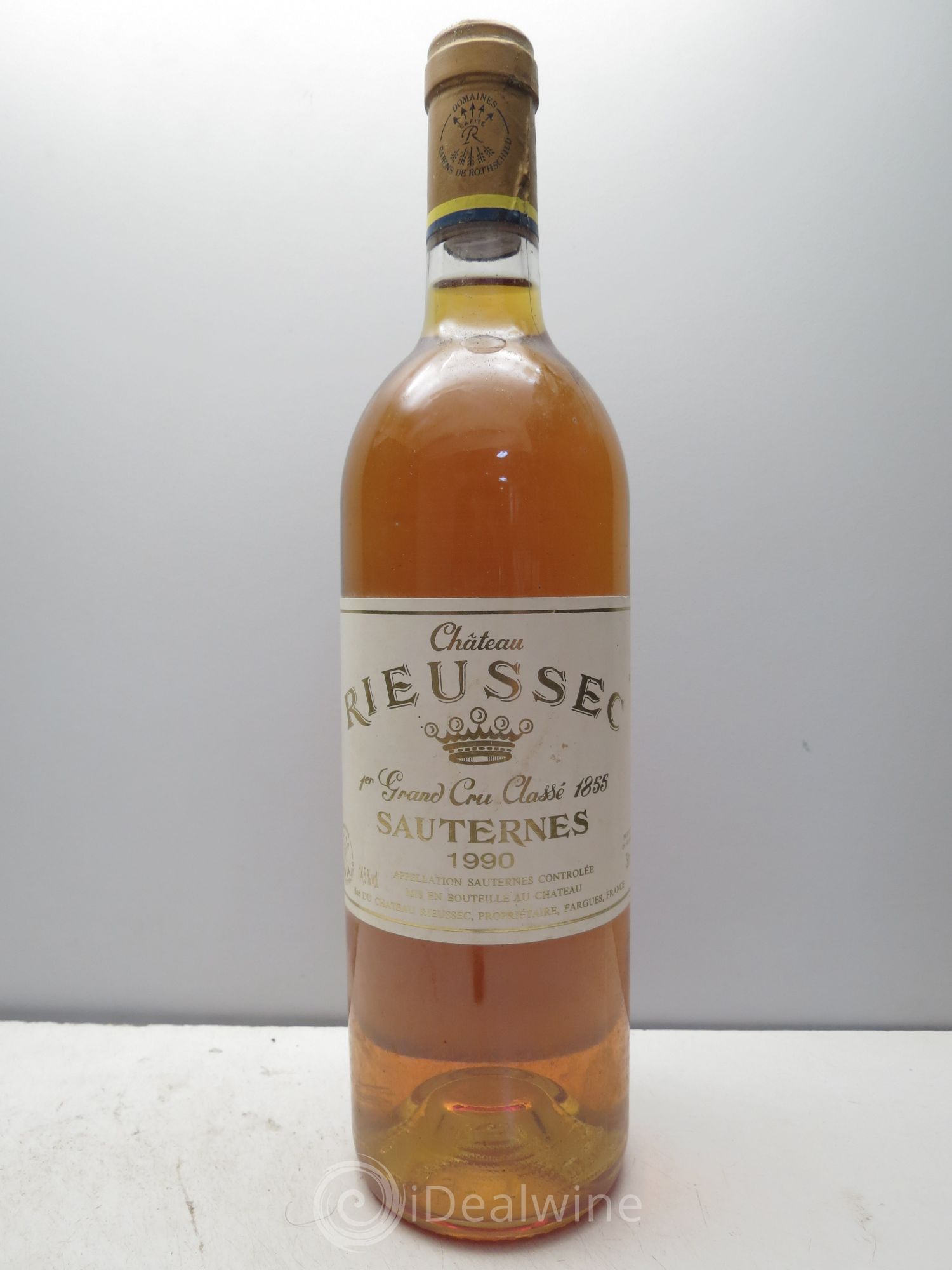 Château Rieussec 1er Grand Cru Classé 1990 - Posten von 1 Flasche - 0