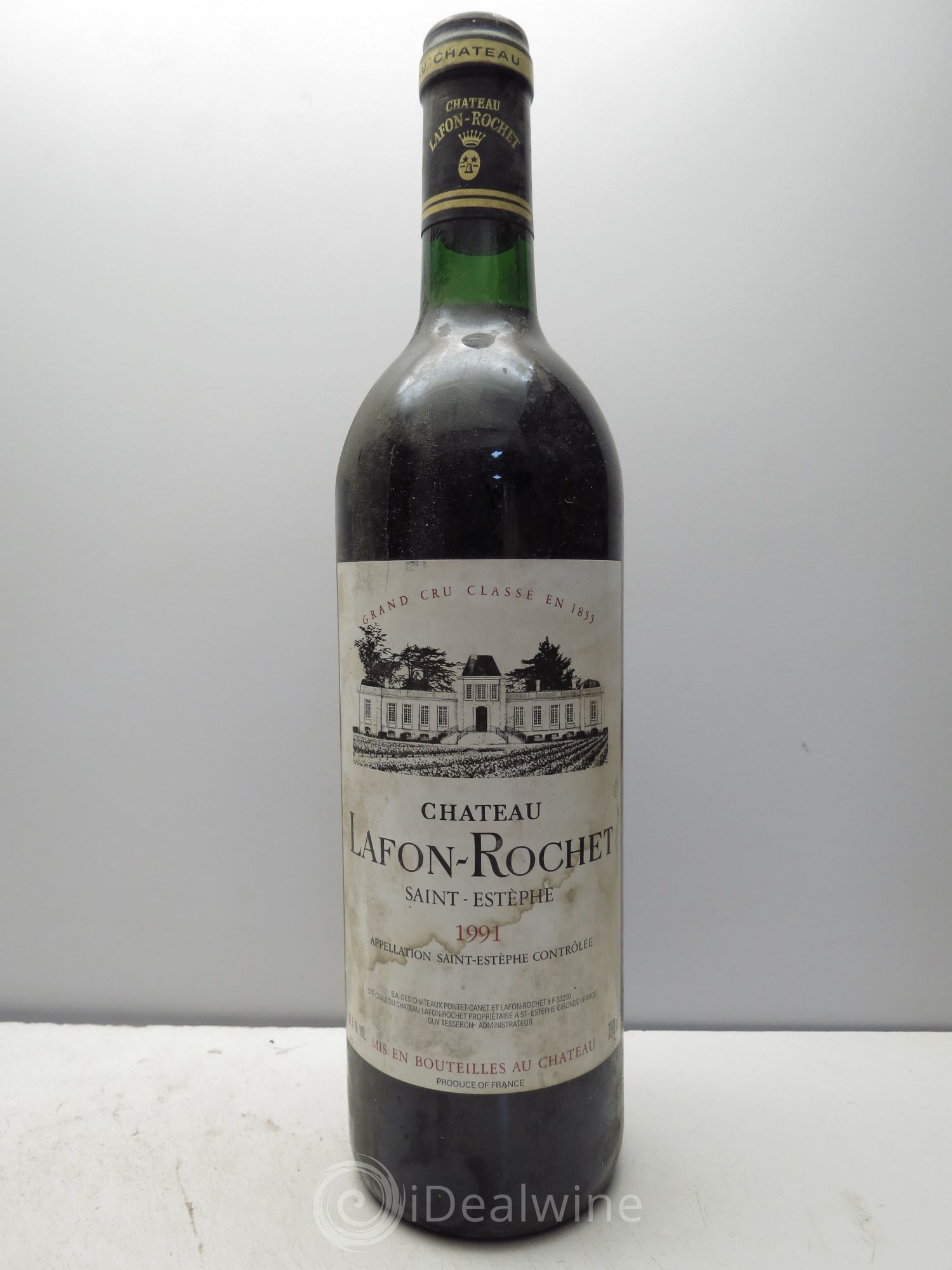 Château Lafon Rochet 4ème Grand Cru Classé 1991 - Lot de 1 bouteille - 0