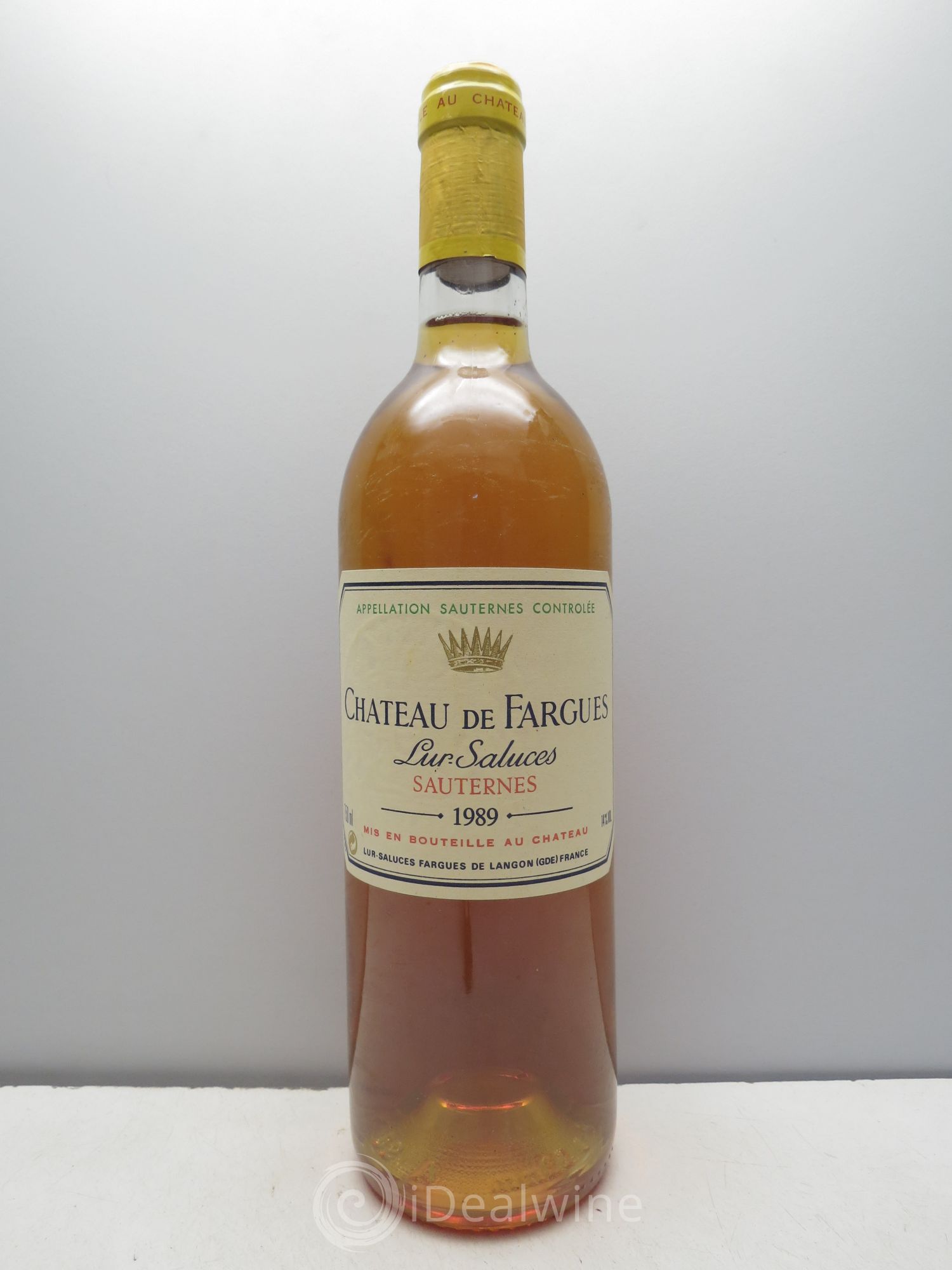 Château de Fargues 1989 - Posten von 1 Flasche - 0