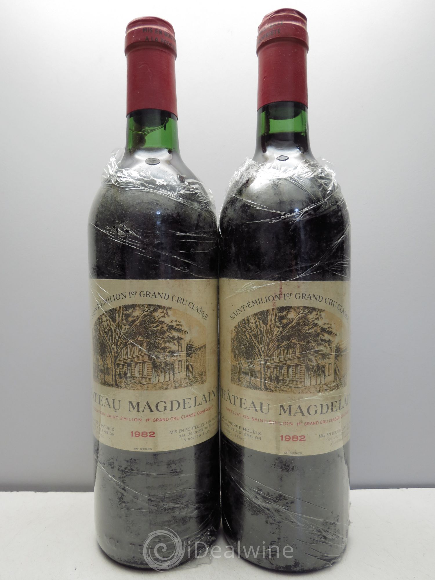 Château Magdelaine 1982 - Lot de 2 bouteilles - 0
