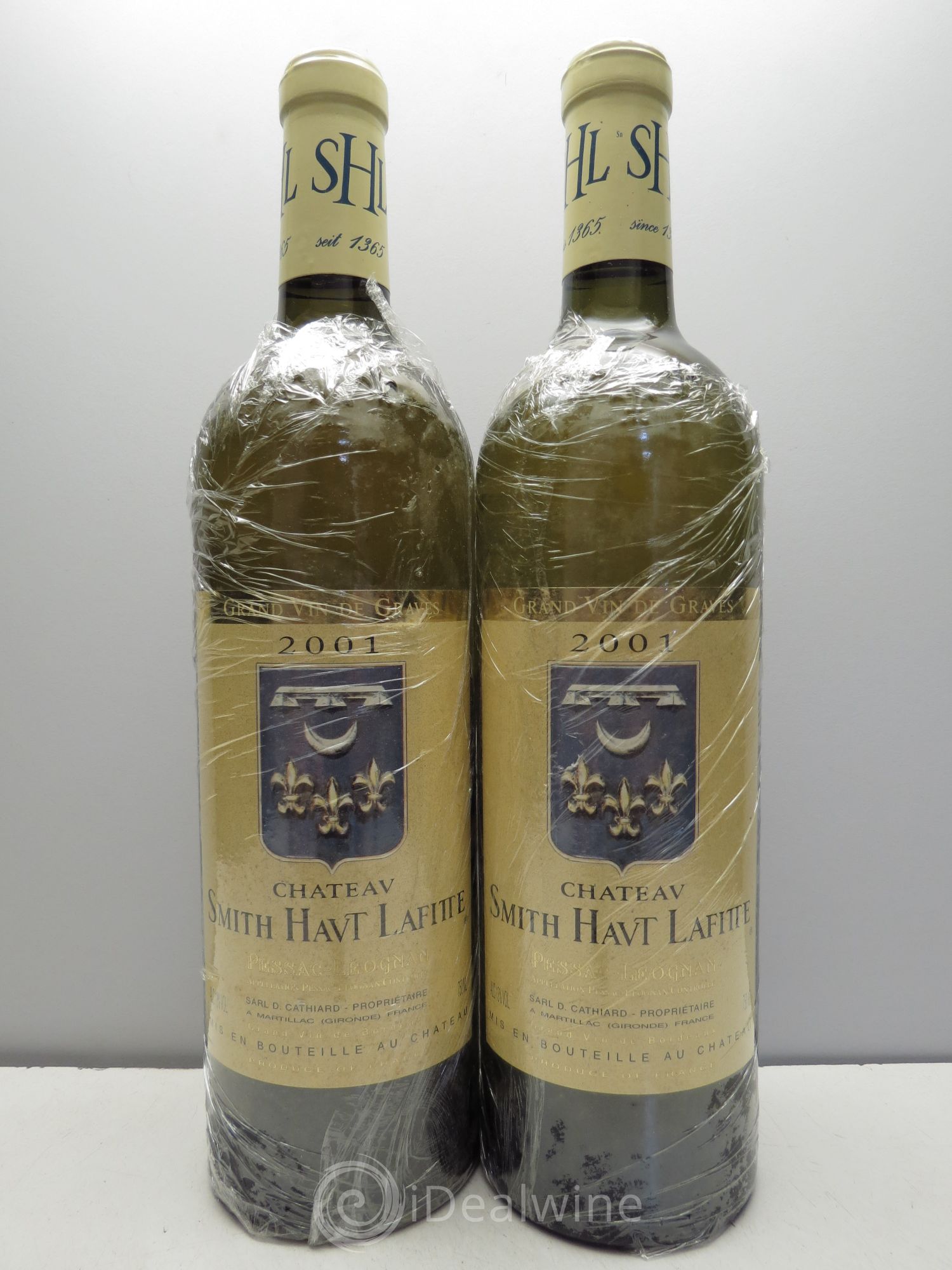 Château Smith Haut Lafitte 2001 - Lot de 2 bouteilles - 0