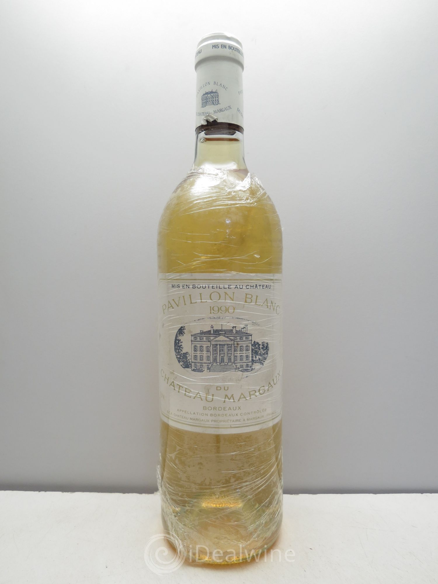 Pavillon Blanc du Château Margaux 1990 - Lot de 1 bouteille - 0