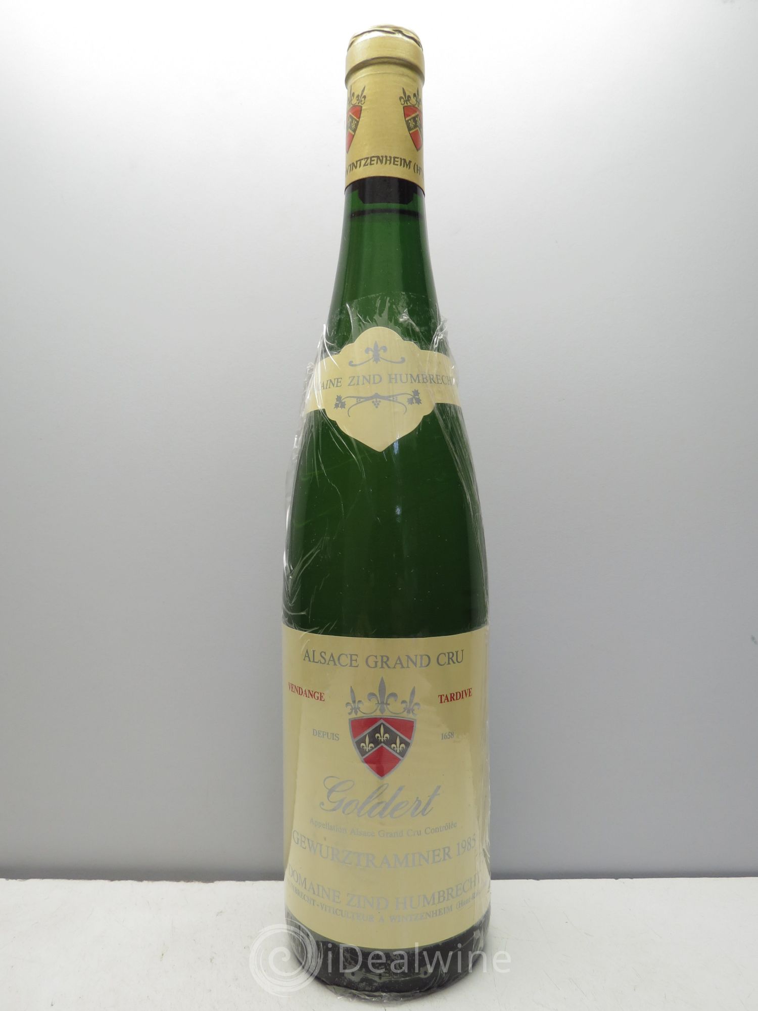 Gewurztraminer Goldert 1985 - Lot de 1 bouteille - 0