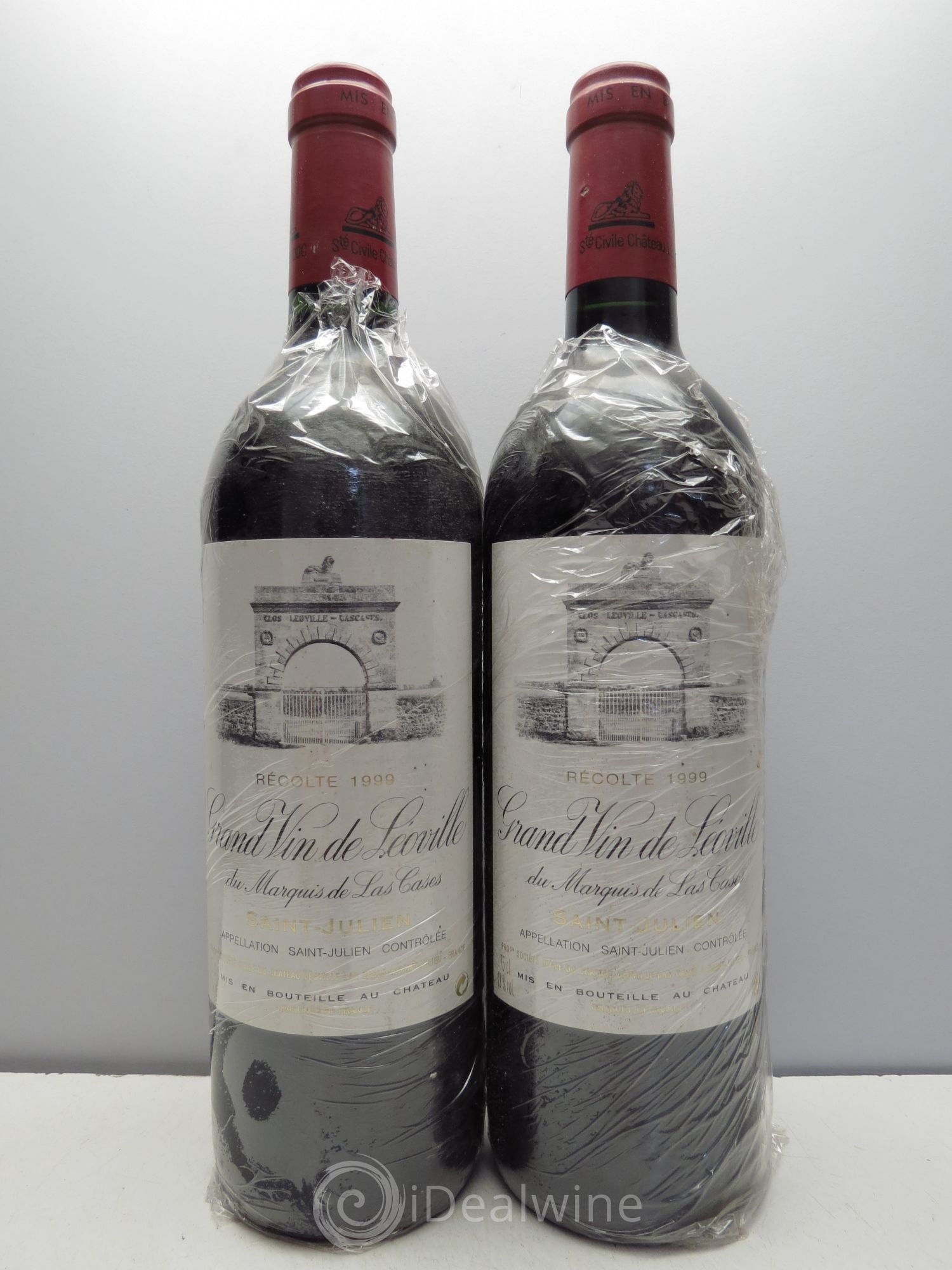 Château Léoville Las Cases 2ème Grand Cru Classé 1999 - Lot de 2 bouteilles - 0