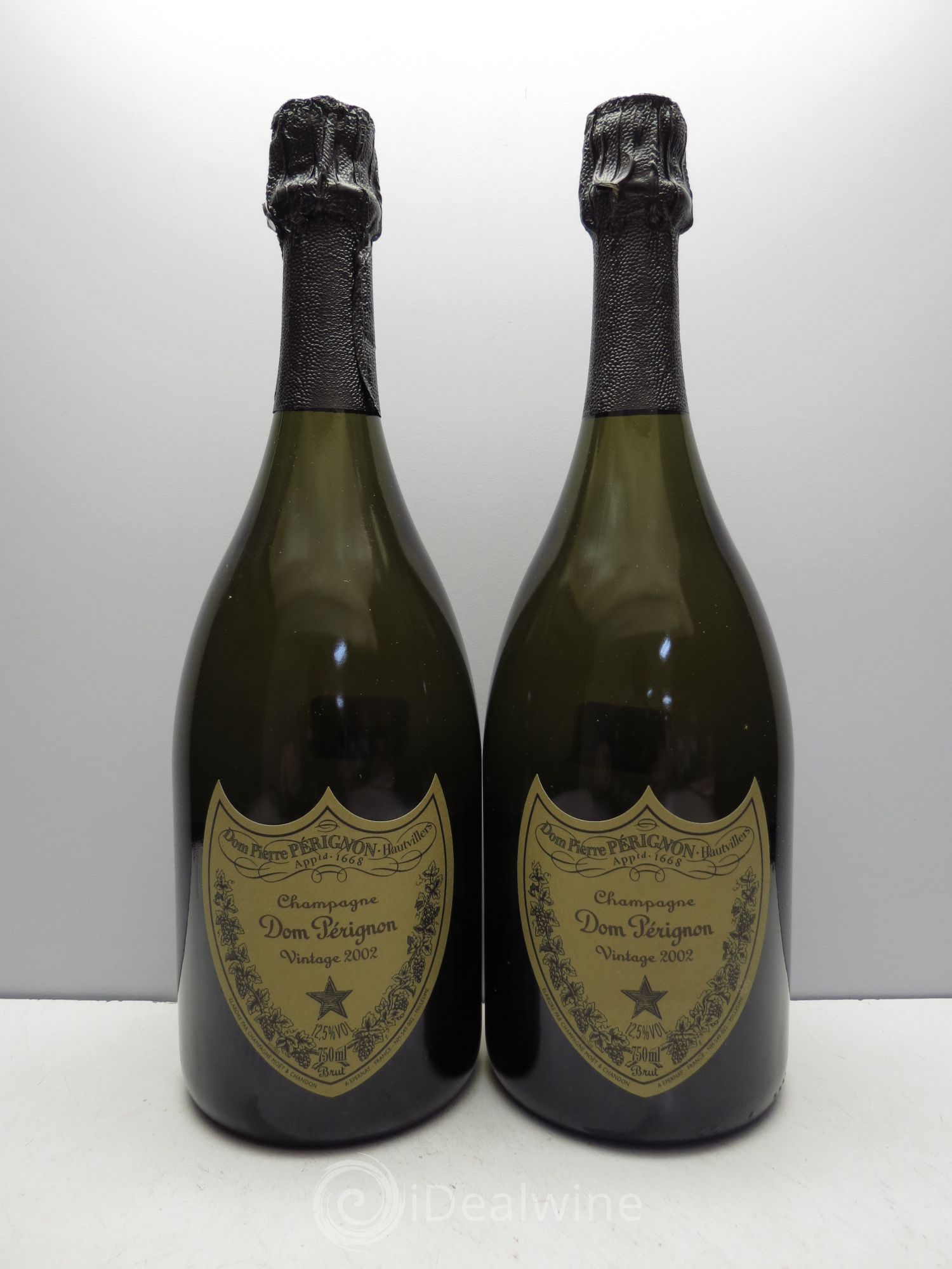 Brut Dom Pérignon 2002 - Lot de 2 bouteilles - 0