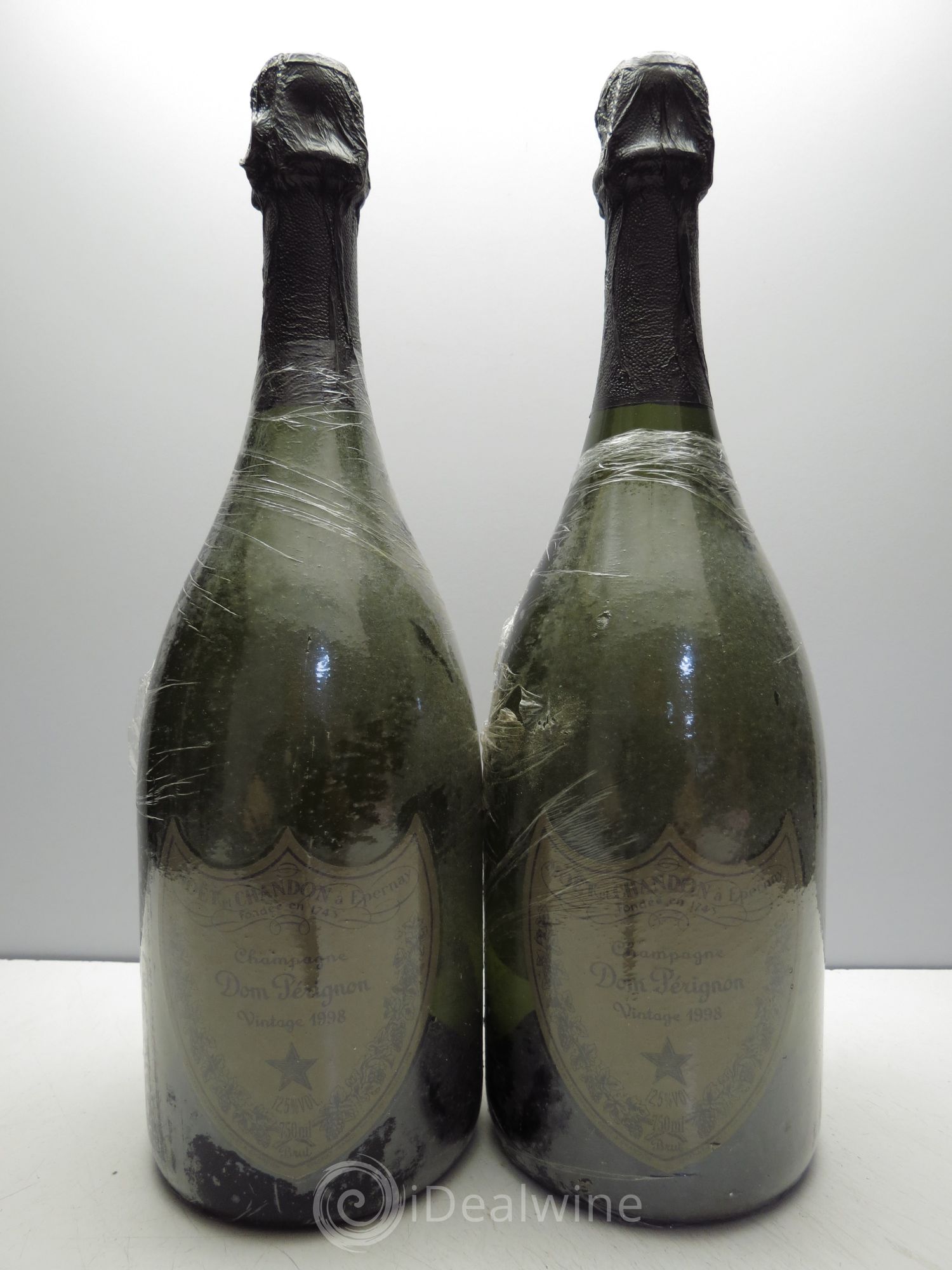 Brut Dom Pérignon 1998 - Lot de 2 bouteilles - 0