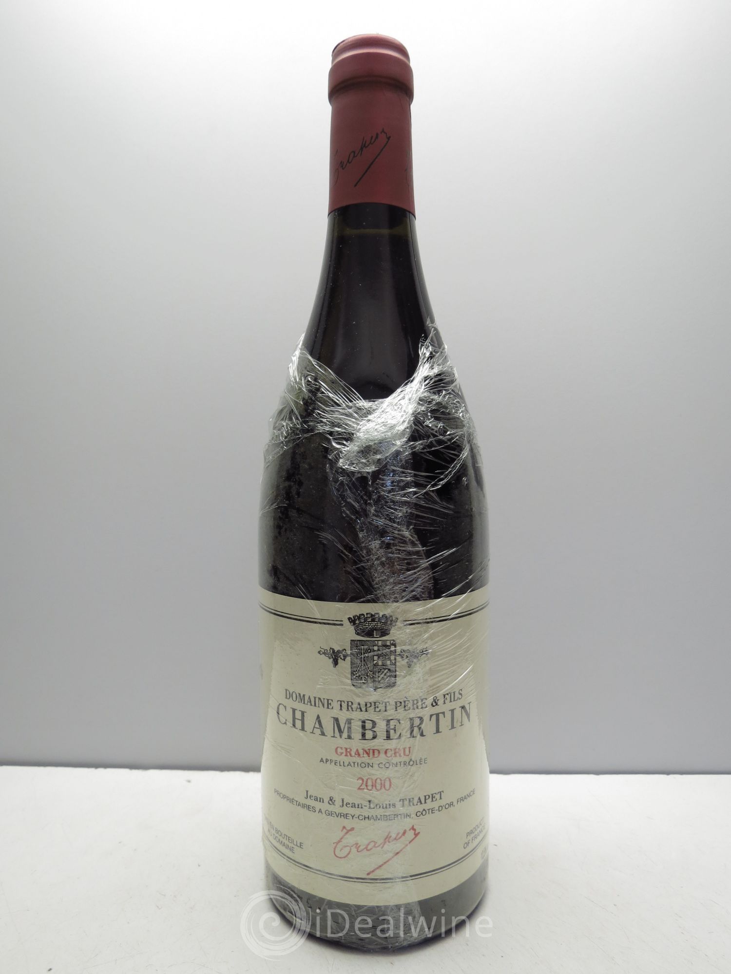 Chambertin Grand Cru Domaine Trapet 2000 - Lot de 1 bouteille - 0