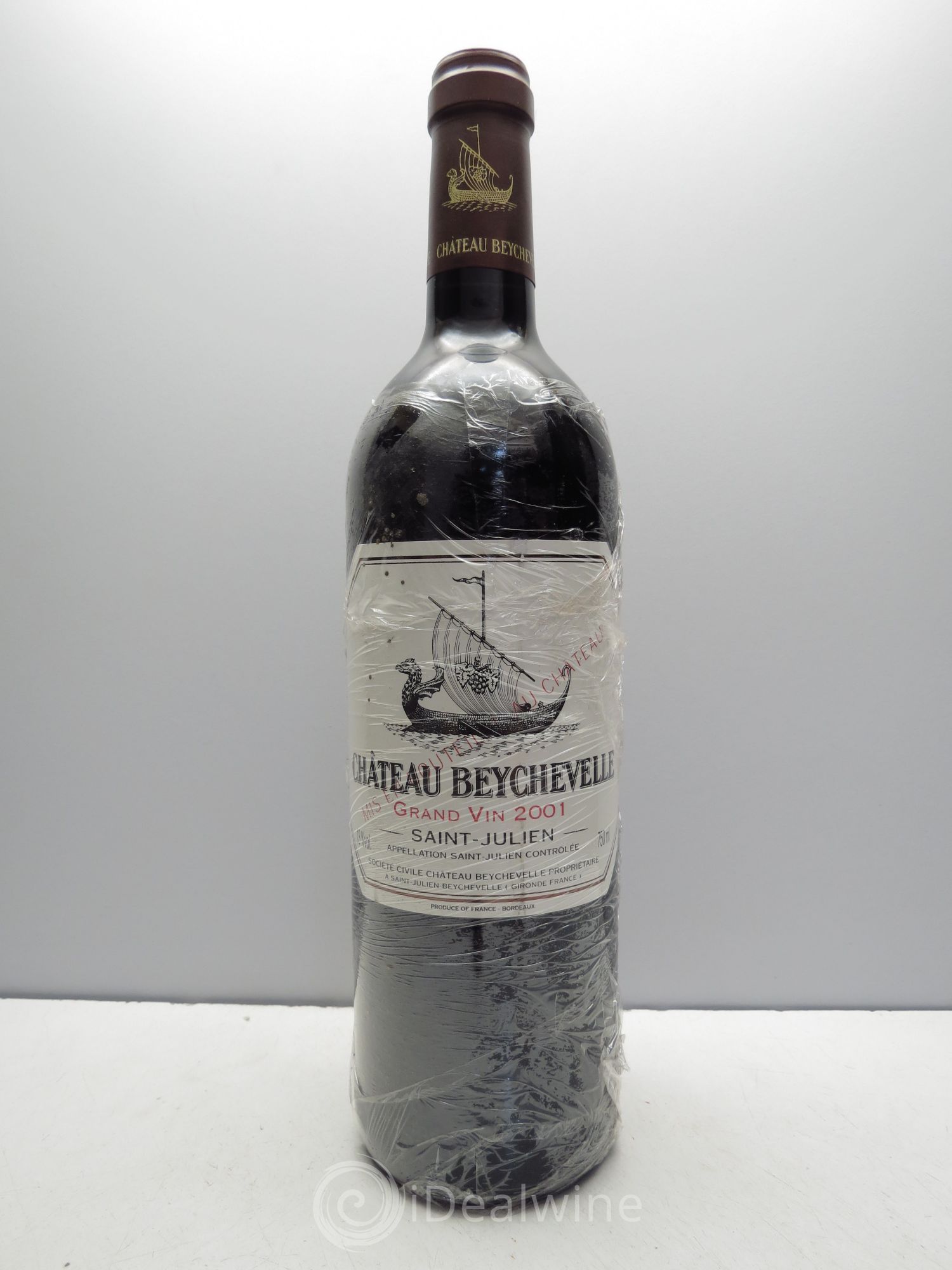 Château Beychevelle 4ème Grand Cru Classé 2001 - Lot de 12 bouteilles - 0