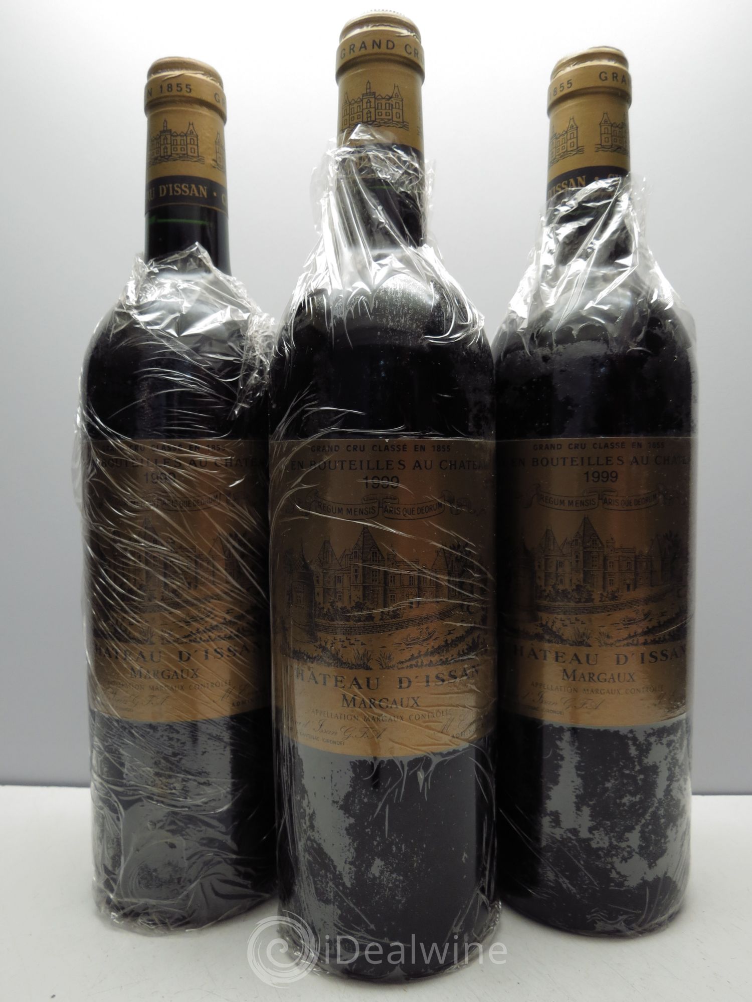 Château d'Issan 3ème Grand Cru Classé 1999 - Lot de 3 bouteilles - 0