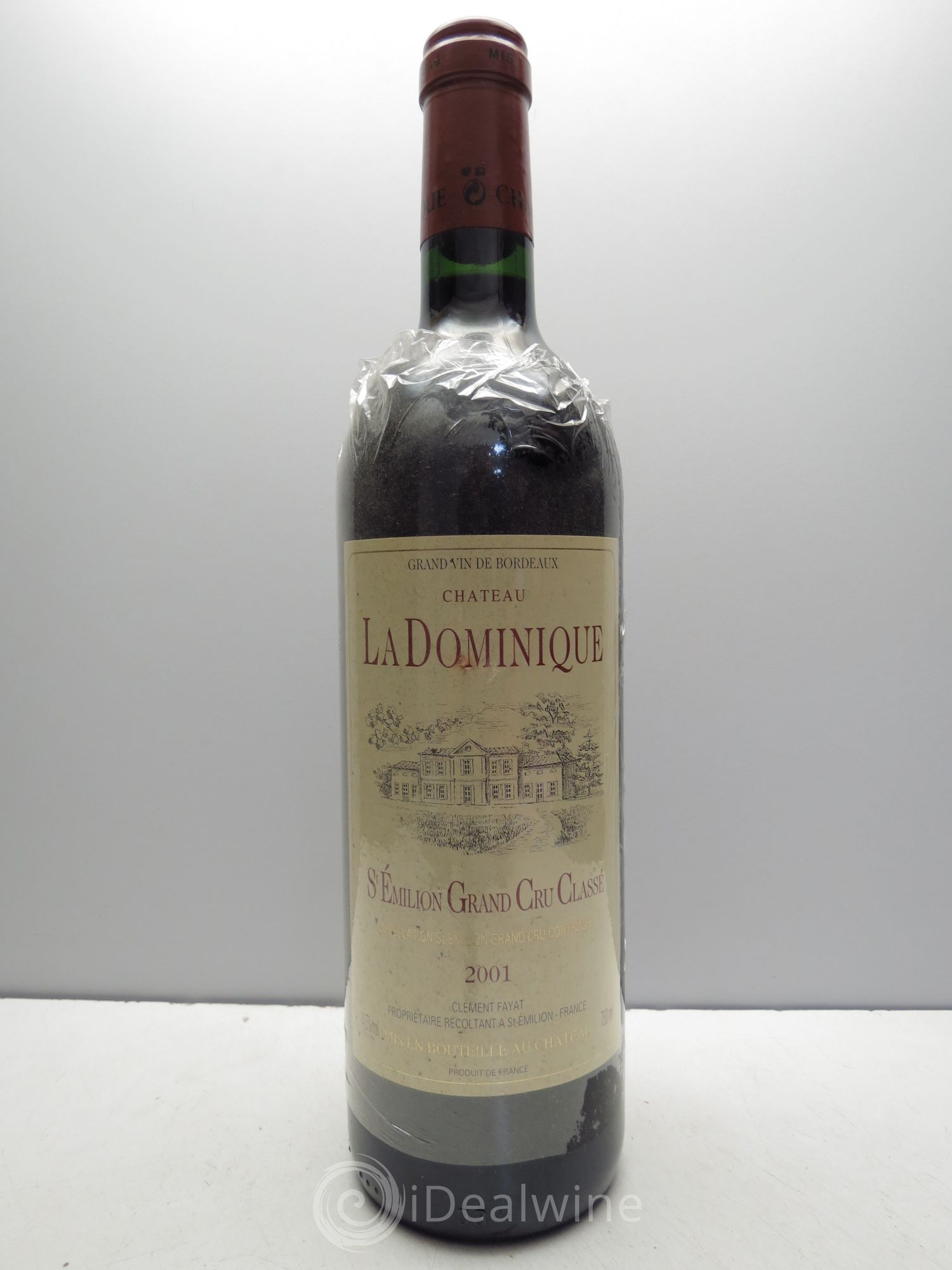 Château la Dominique Grand Cru Classé 2001 - Lot de 12 bouteilles - 0