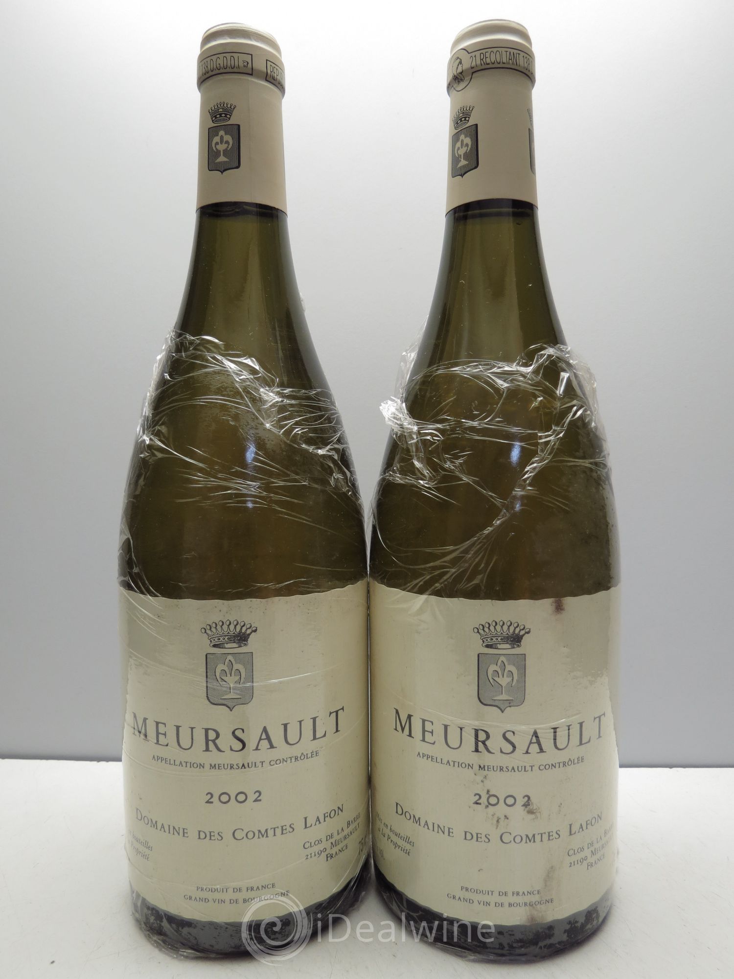 Meursault Comtes Lafon (Domaine des) 2002 - Lot de 2 bouteilles - 0