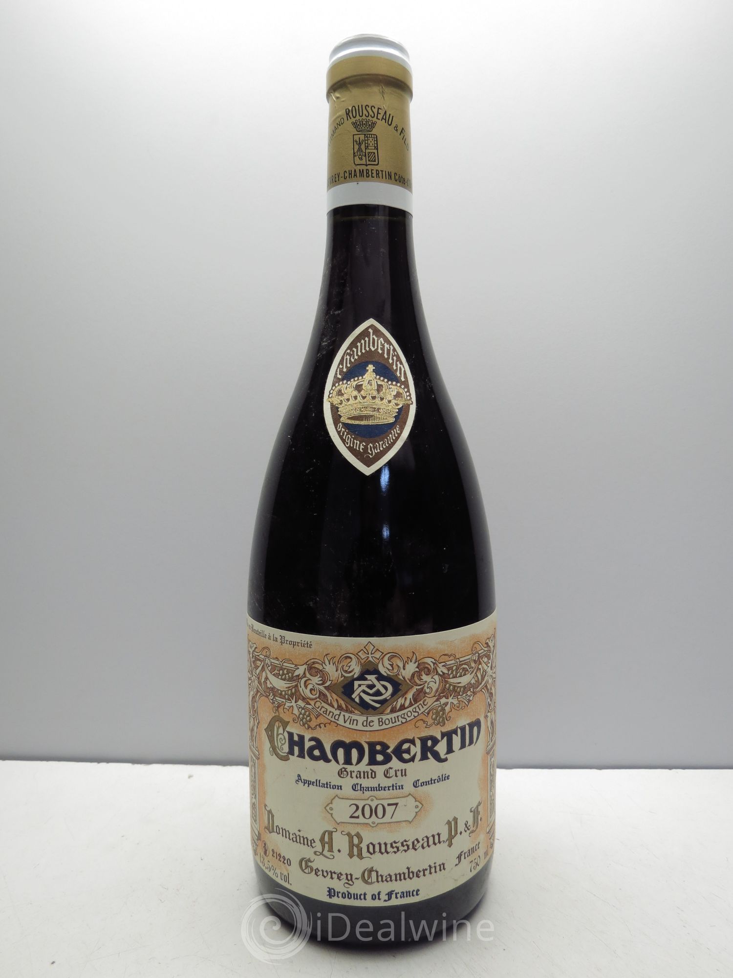 Chambertin Grand Cru Armand Rousseau (Domaine) 2007 - Lot de 1 bouteille - 0