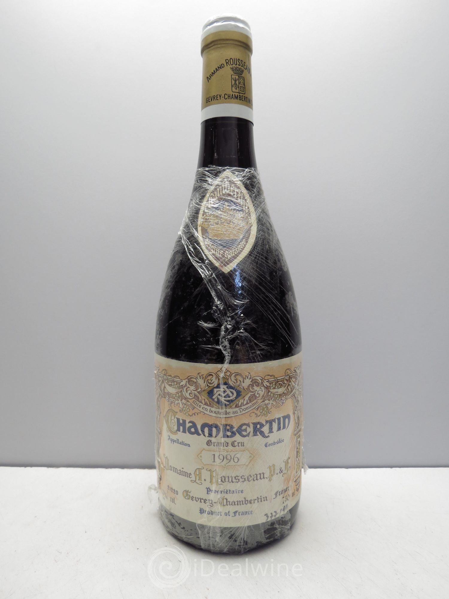 Chambertin Grand Cru Armand Rousseau (Domaine) 1996 - Lot de 1 bouteille - 0