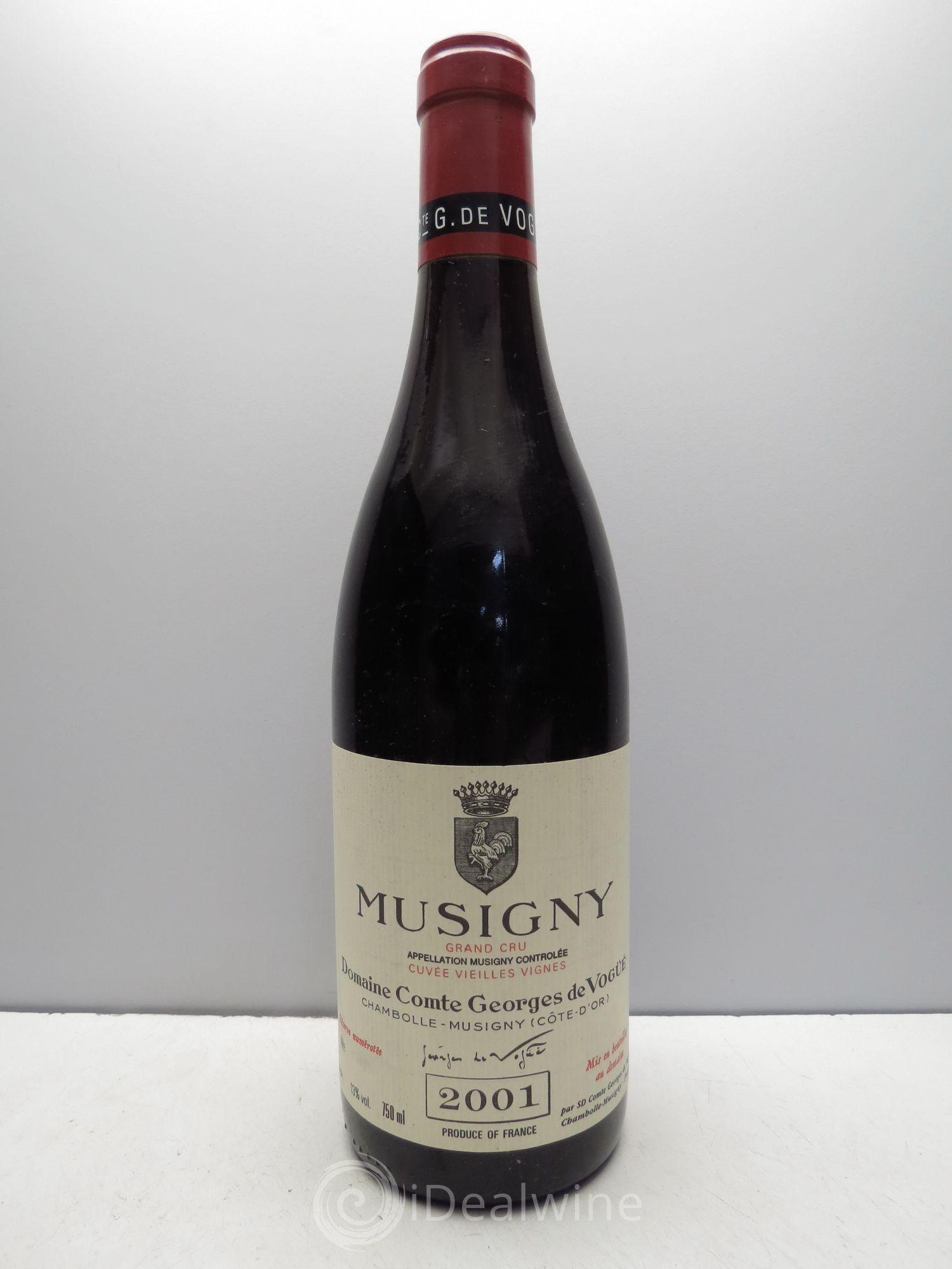 Musigny Grand Cru Cuvée Vieilles Vignes Comte Georges de Vogüé Vieilles Vignes 2001 - Lot de 1 bouteille - 0