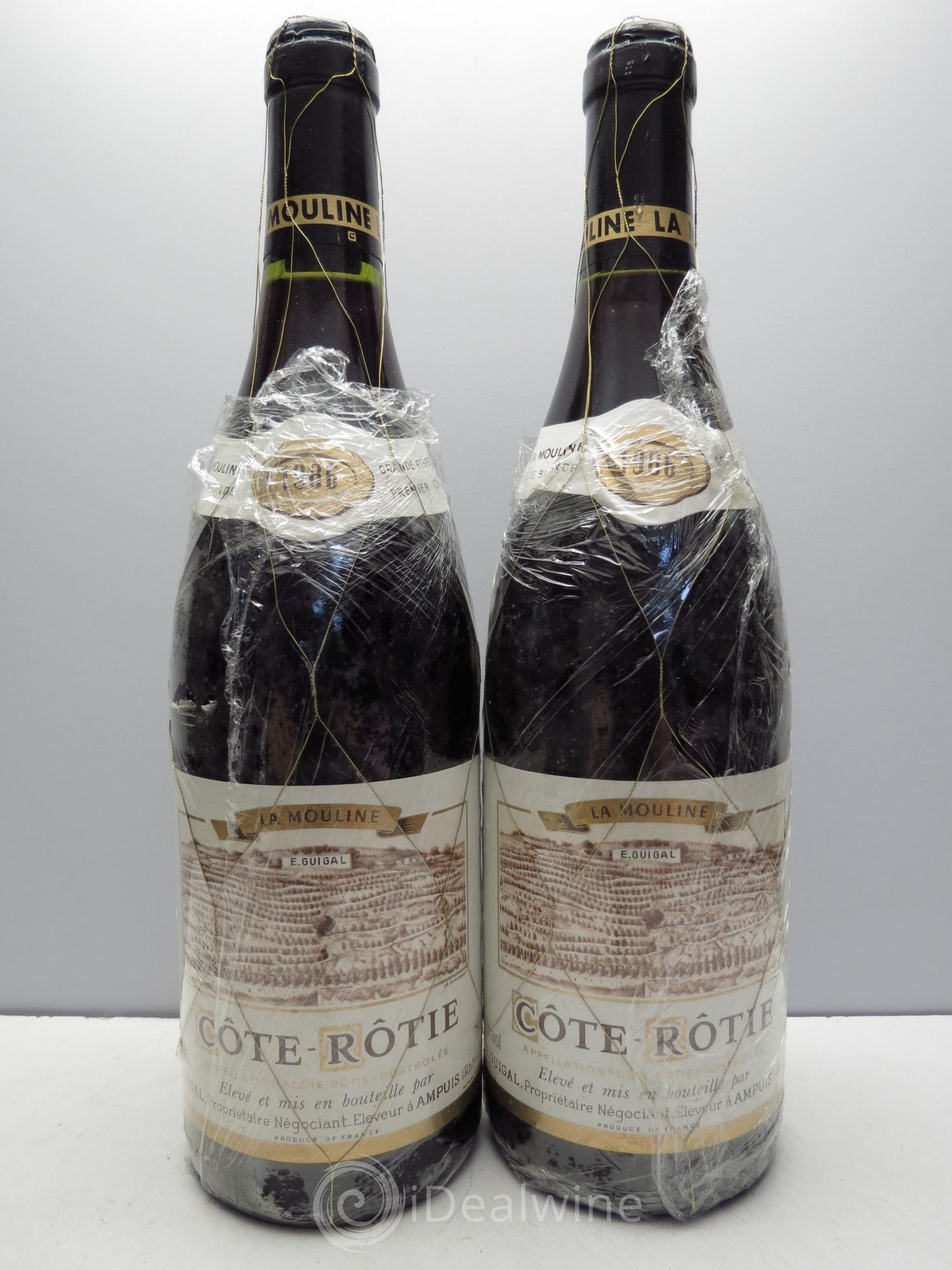 Côte-Rôtie La Mouline Guigal 1986 - Lot de 2 bouteilles - 0