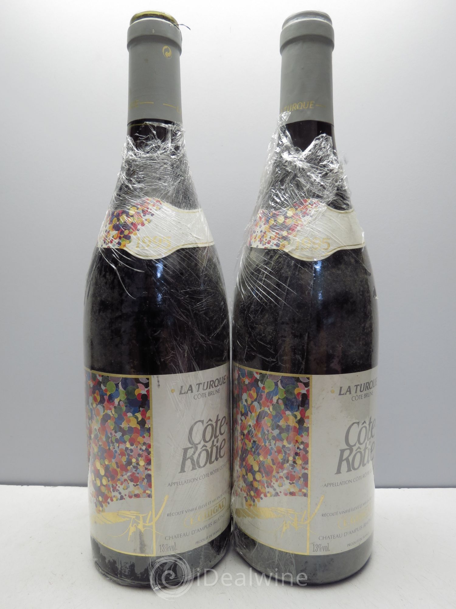 Côte-Rôtie La Turque Guigal 1995 - Lot de 2 bouteilles - 0