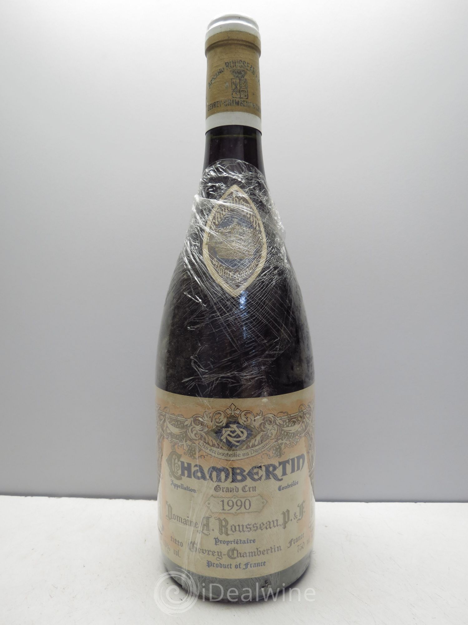 Chambertin Grand Cru Armand Rousseau (Domaine) 1990 - Lot de 1 bouteille - 0