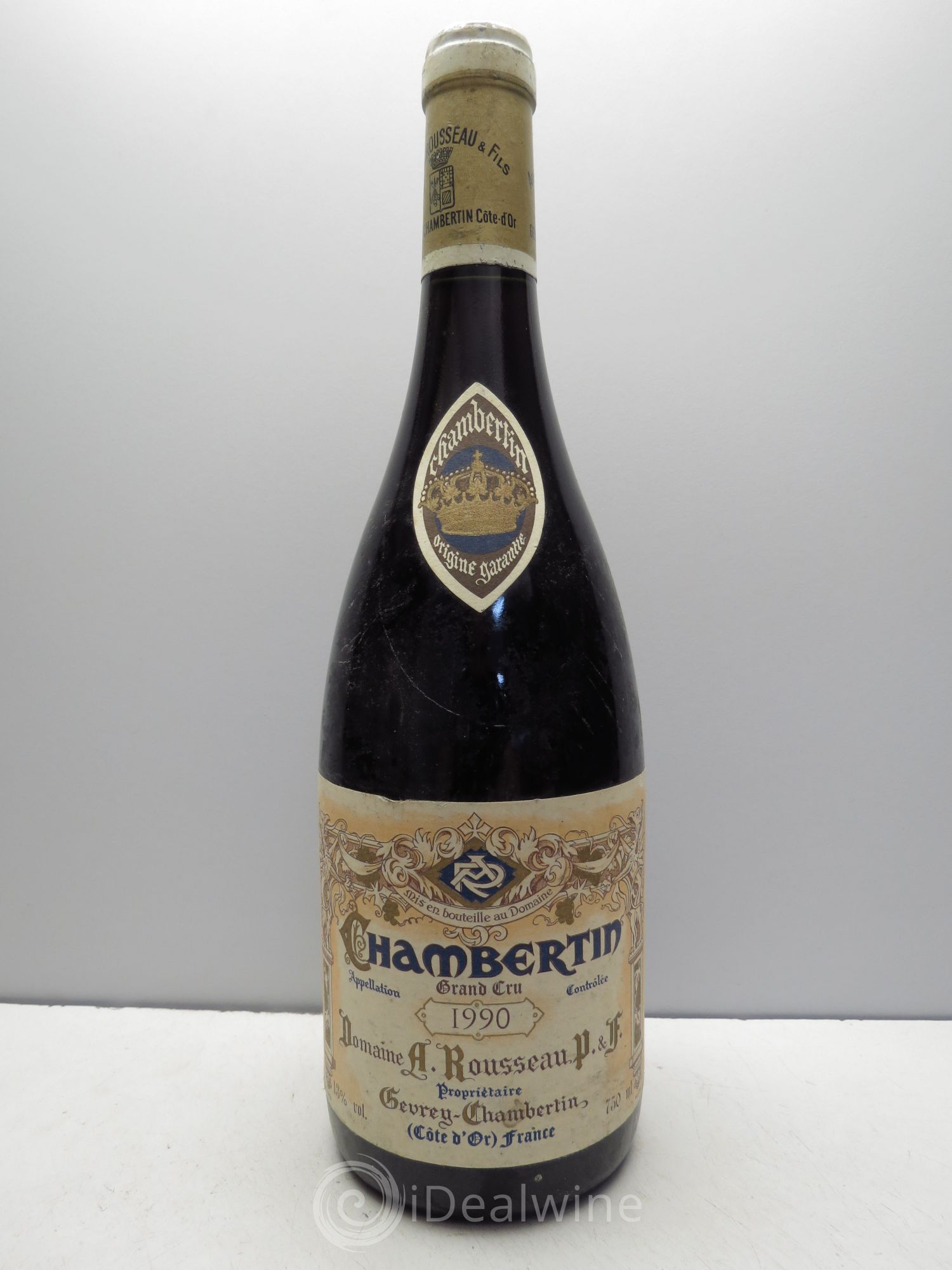 Chambertin Grand Cru Armand Rousseau (Domaine) 1990 - Lot de 1 bouteille - 0