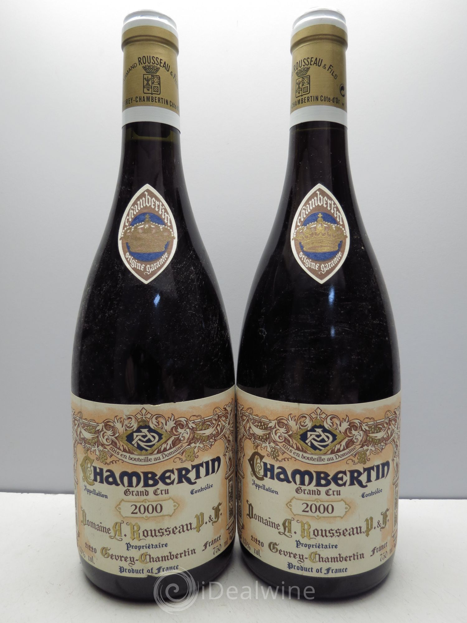 Chambertin Grand Cru Armand Rousseau (Domaine) 2000 - Lot de 2 bouteilles - 0
