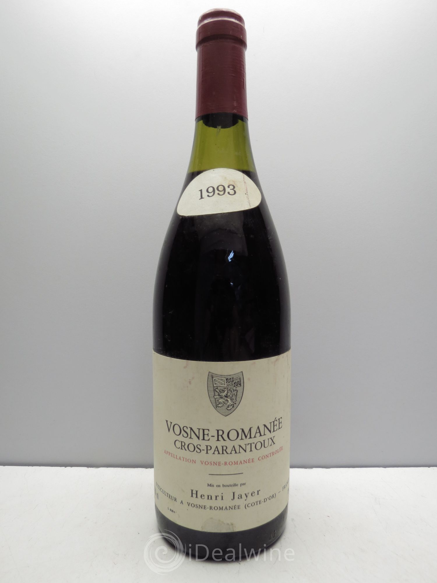 Vosne-Romanée 1er Cru Cros Parantoux Henri Jayer 1993 - Lot de 1 bouteille - 0