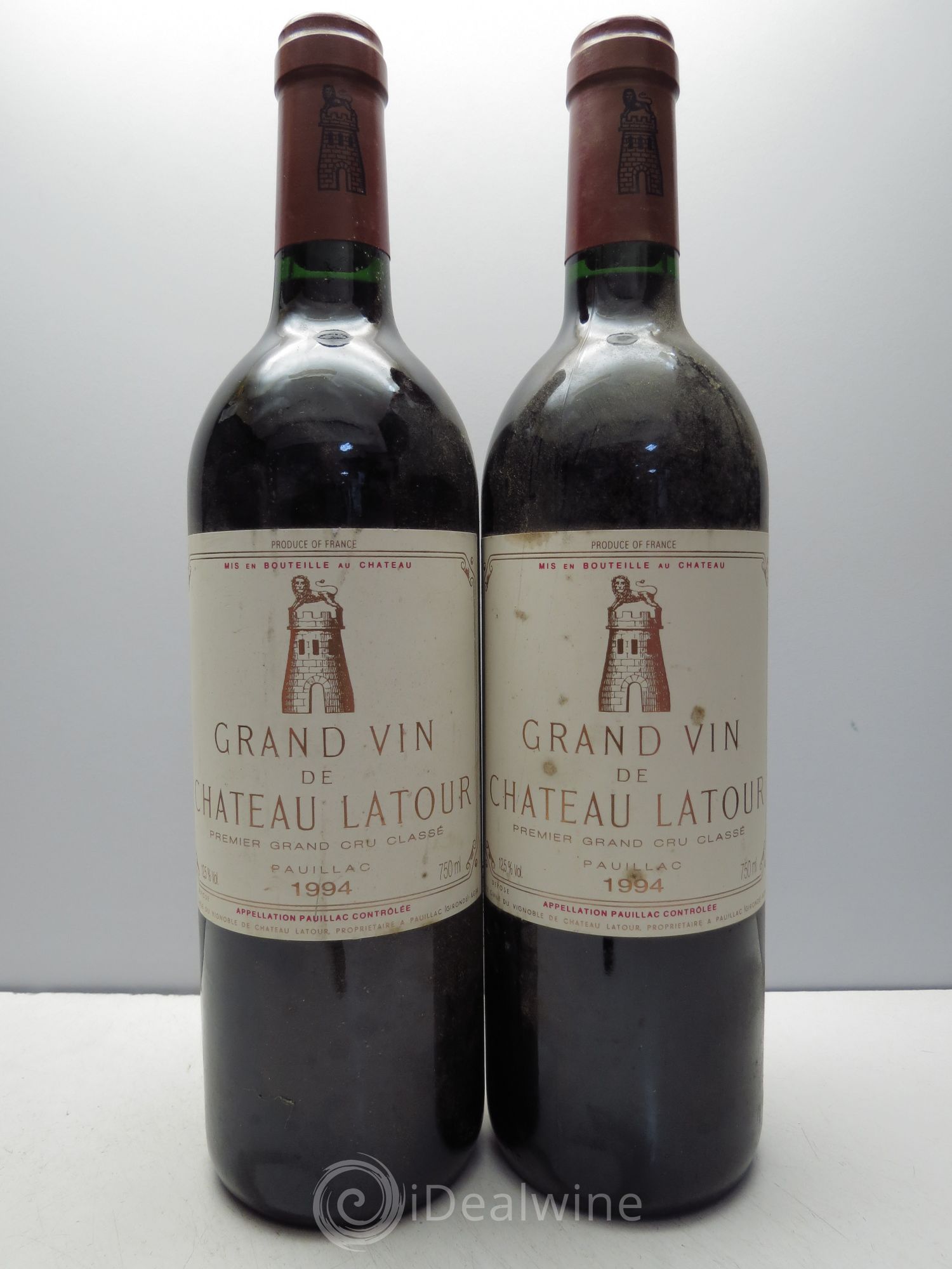 Château Latour 1er Grand Cru Classé 1994 - Lot de 2 bouteilles - 0