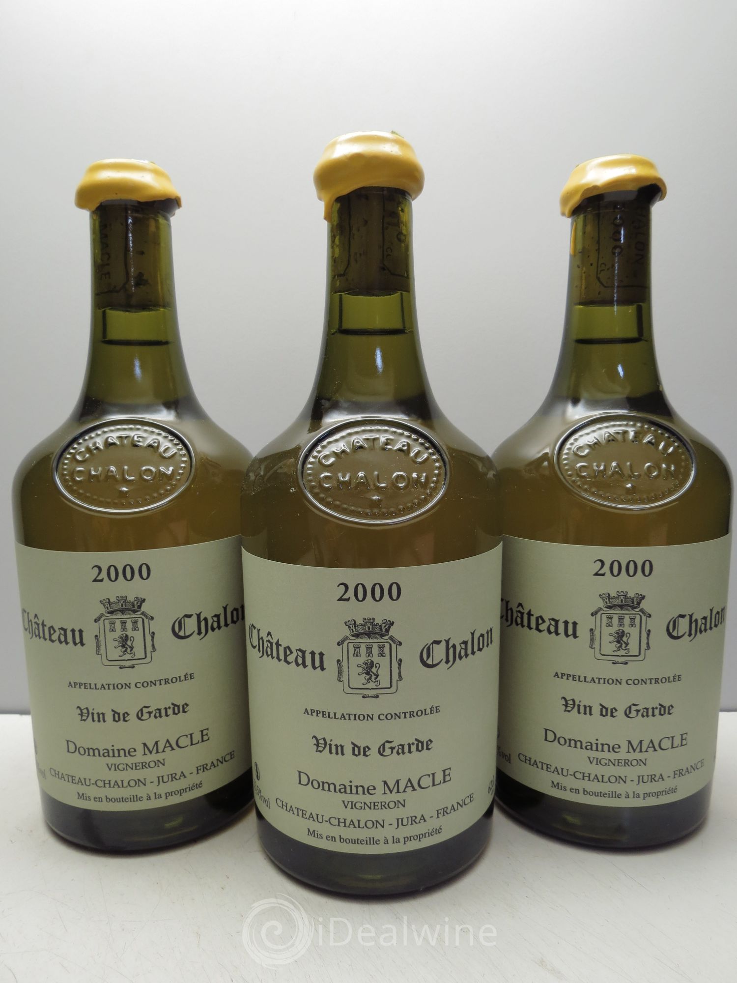 Château-Chalon Jean Macle 2000 - Lot de 3 bouteilles - 0