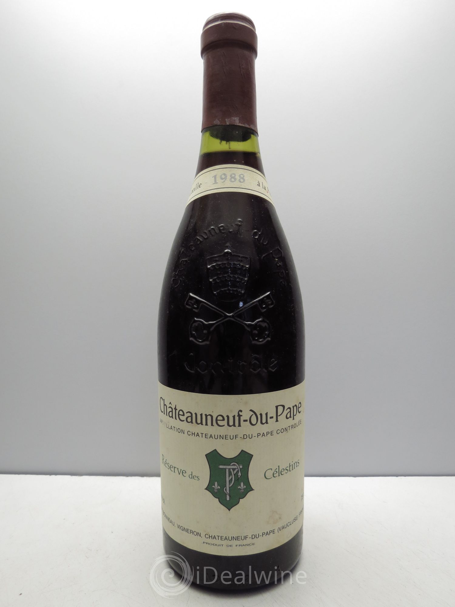 Châteauneuf-du-Pape Réserve des Célestins Henri Bonneau & Fils 1988 - Lot de 1 bouteille - 0