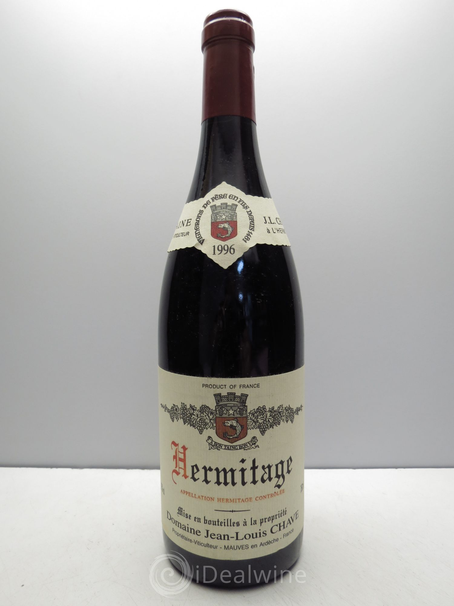 Hermitage Jean-Louis Chave 1996 - Lot de 1 bouteille - 0