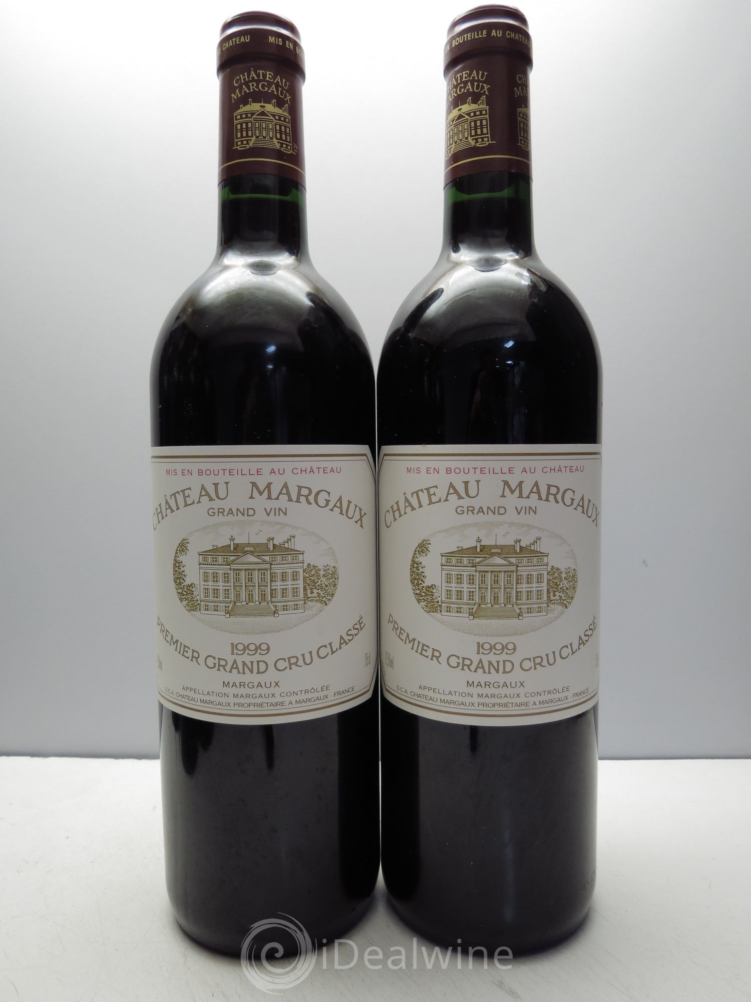 Château Margaux 1er Grand Cru Classé 1999 - Lot de 12 bouteilles - 1