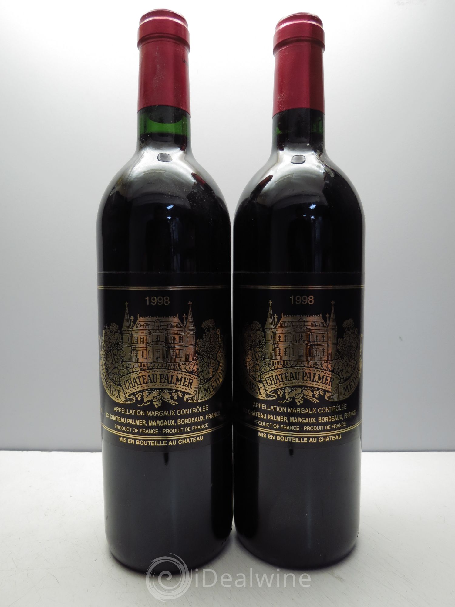 Château Palmer 3ème Grand Cru Classé 1998 - Lot de 12 bouteilles - 3