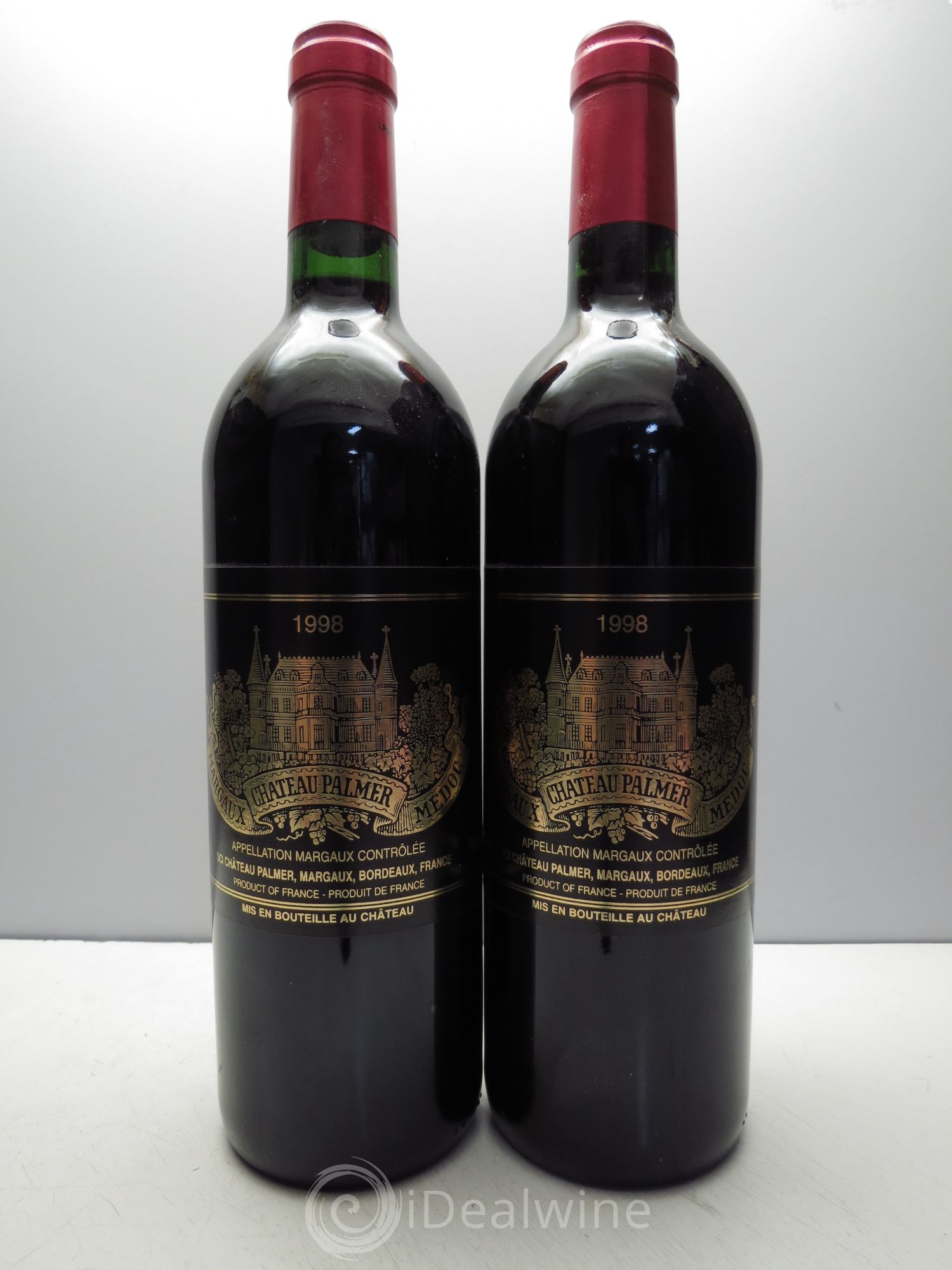 Château Palmer 3ème Grand Cru Classé 1998 - Lot de 12 bouteilles - 4