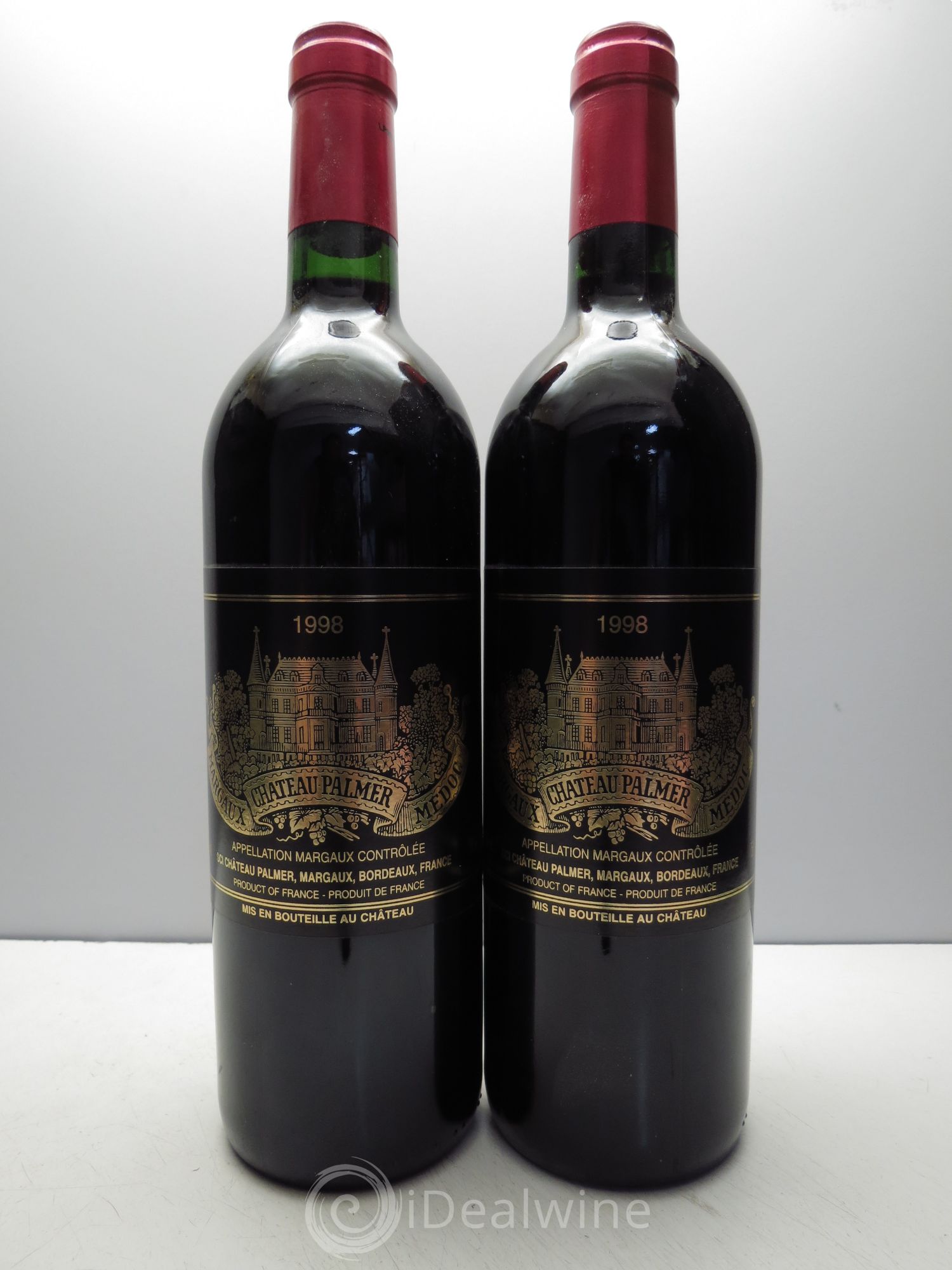 Château Palmer 3ème Grand Cru Classé 1998 - Lot de 12 bouteilles - 5