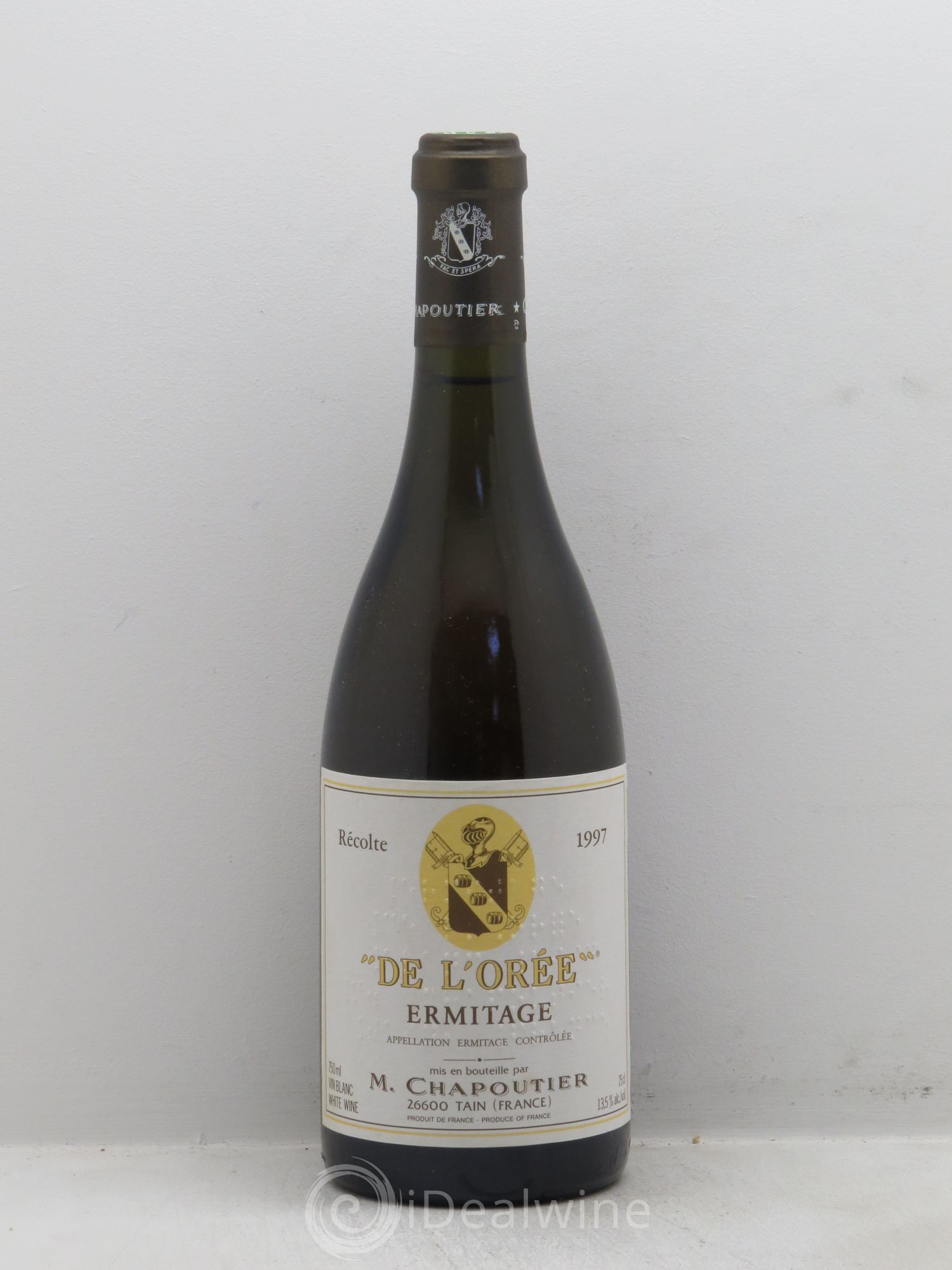Hermitage Ermitage de l'Orée Chapoutier 1997 - Lot de 1 bouteille - 0