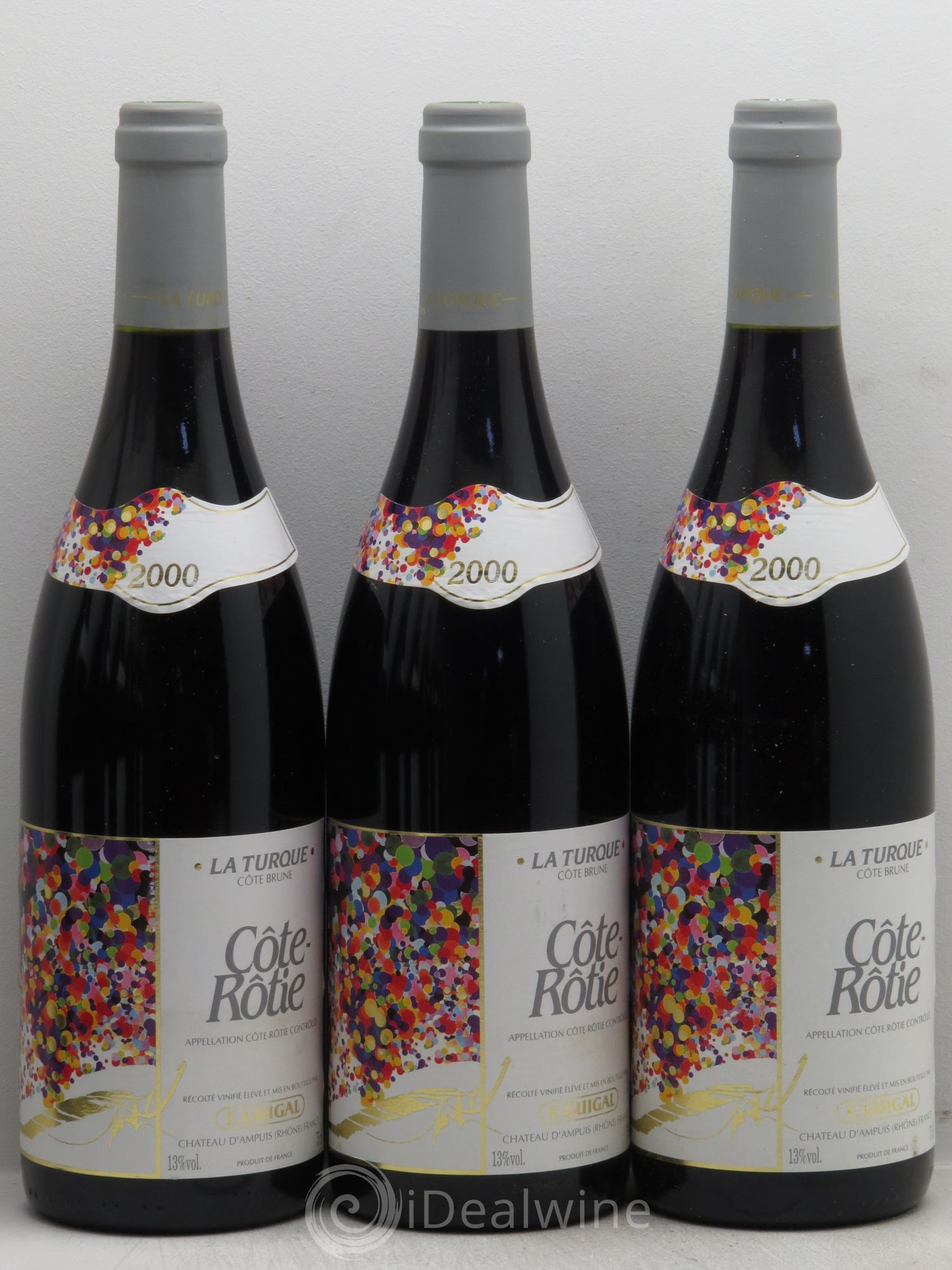 Côte-Rôtie La Turque Guigal 2000 - Lot de 12 bouteilles - 2