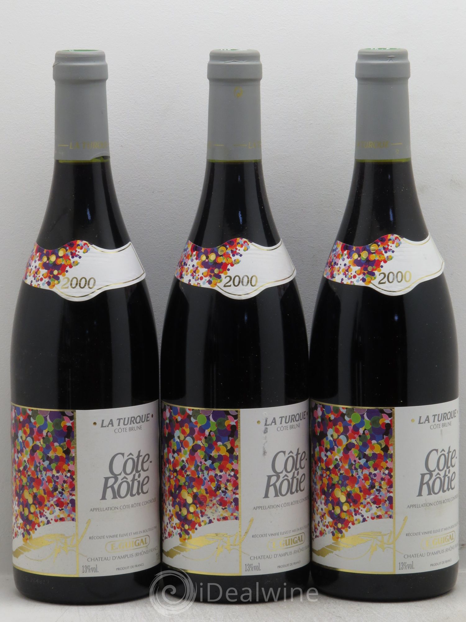 Côte-Rôtie La Turque Guigal 2000 - Lot de 12 bouteilles - 3