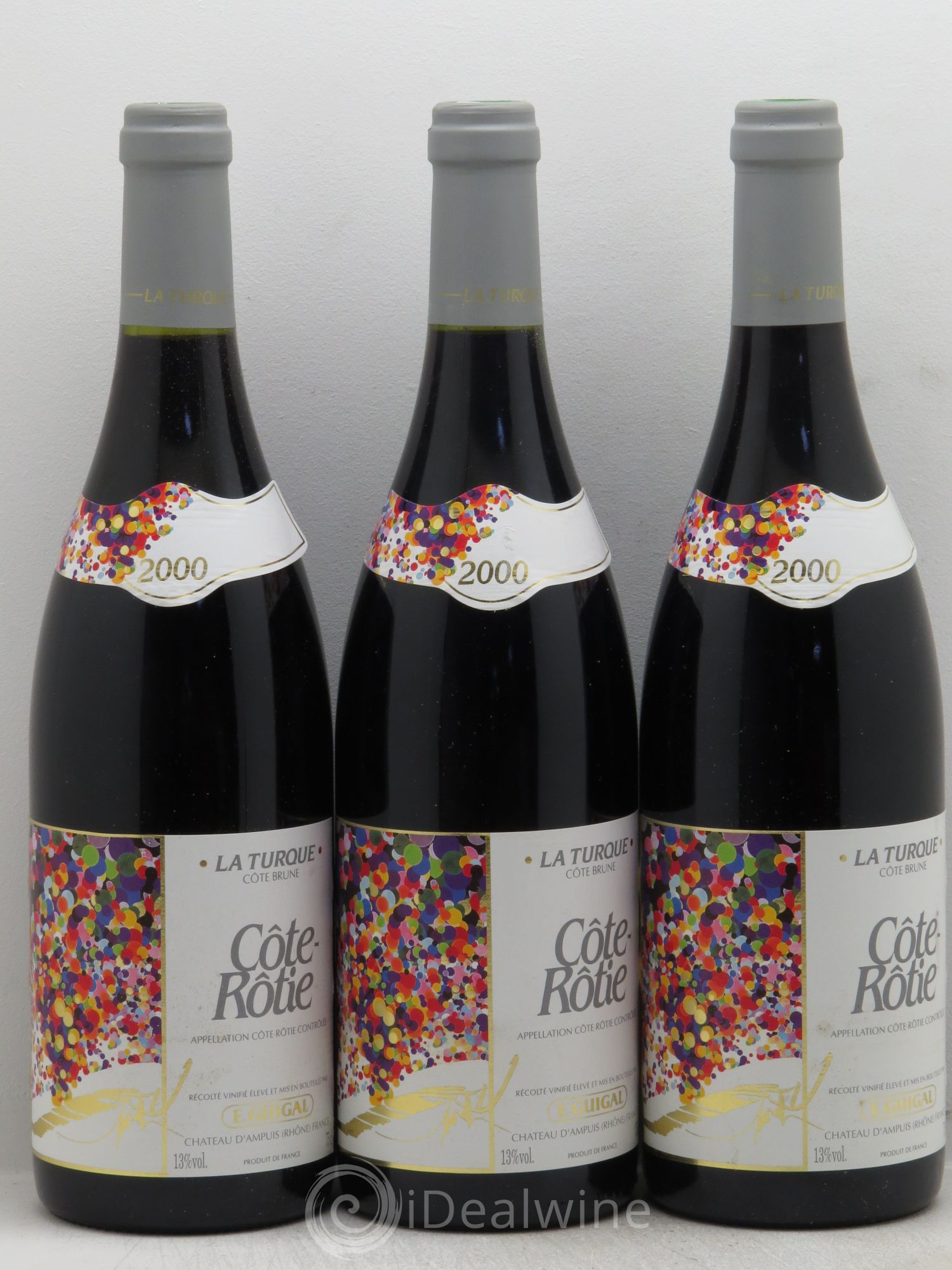 Côte-Rôtie La Turque Guigal 2000 - Lot de 12 bouteilles - 4