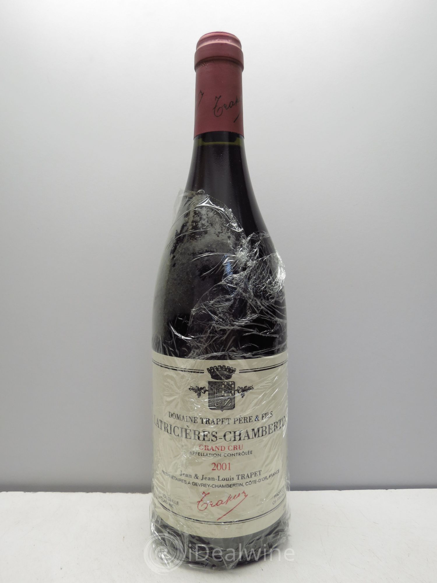 Latricières-Chambertin Grand Cru Domaine Trapet 2001 - Lot de 1 bouteille - 0