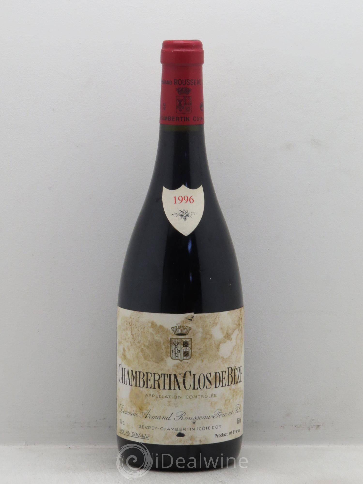 Chambertin Clos de Bèze Grand Cru Armand Rousseau (Domaine) 1996 - Lot de 1 bouteille - 0