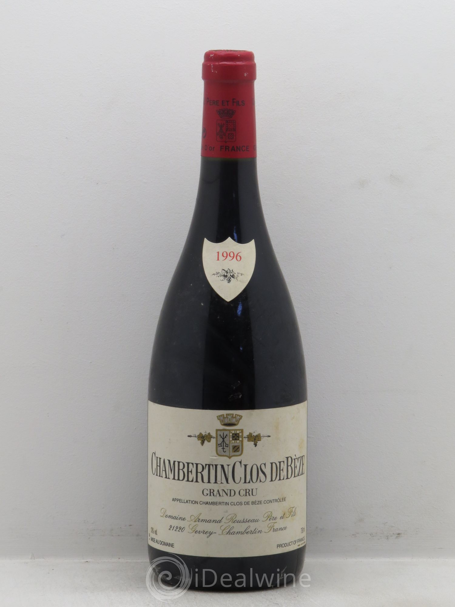 Chambertin Clos de Bèze Grand Cru Armand Rousseau (Domaine) 1996 - Lot de 1 bouteille - 0