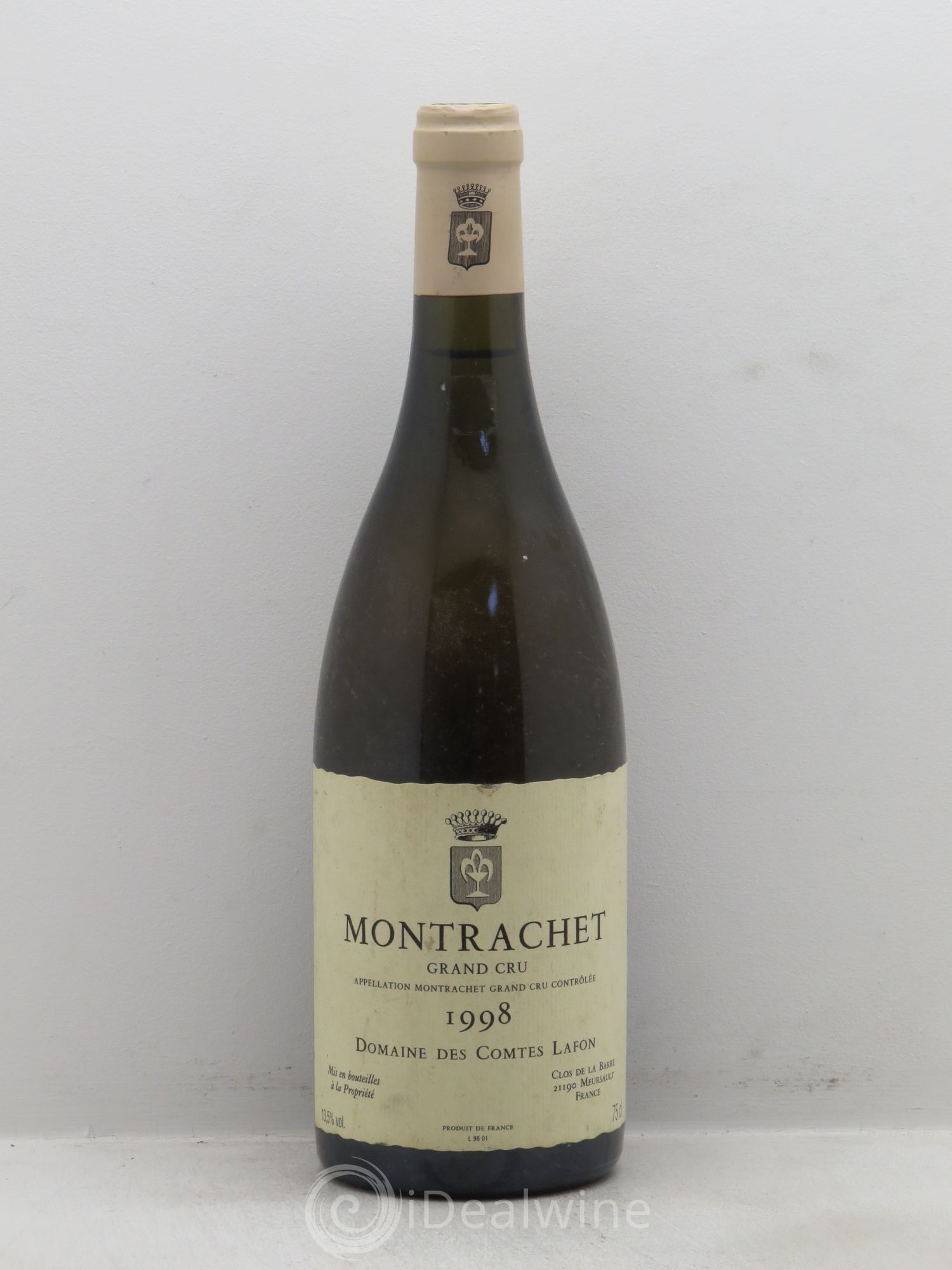 Montrachet Grand Cru Comtes Lafon (Domaine des) 1998 - Lot de 1 bouteille - 0