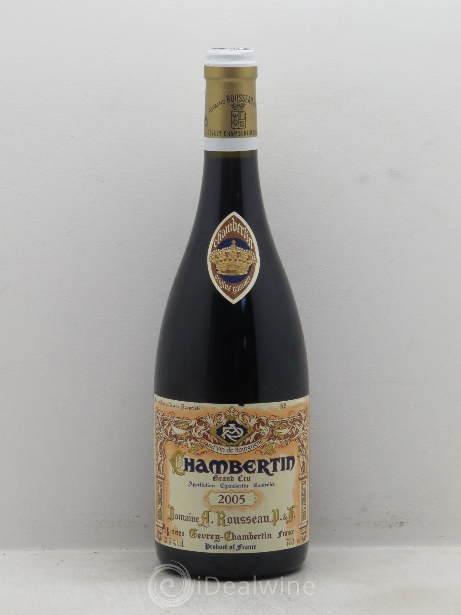Chambertin Grand Cru Armand Rousseau (Domaine) 2005 - Lot de 1 bouteille - 0