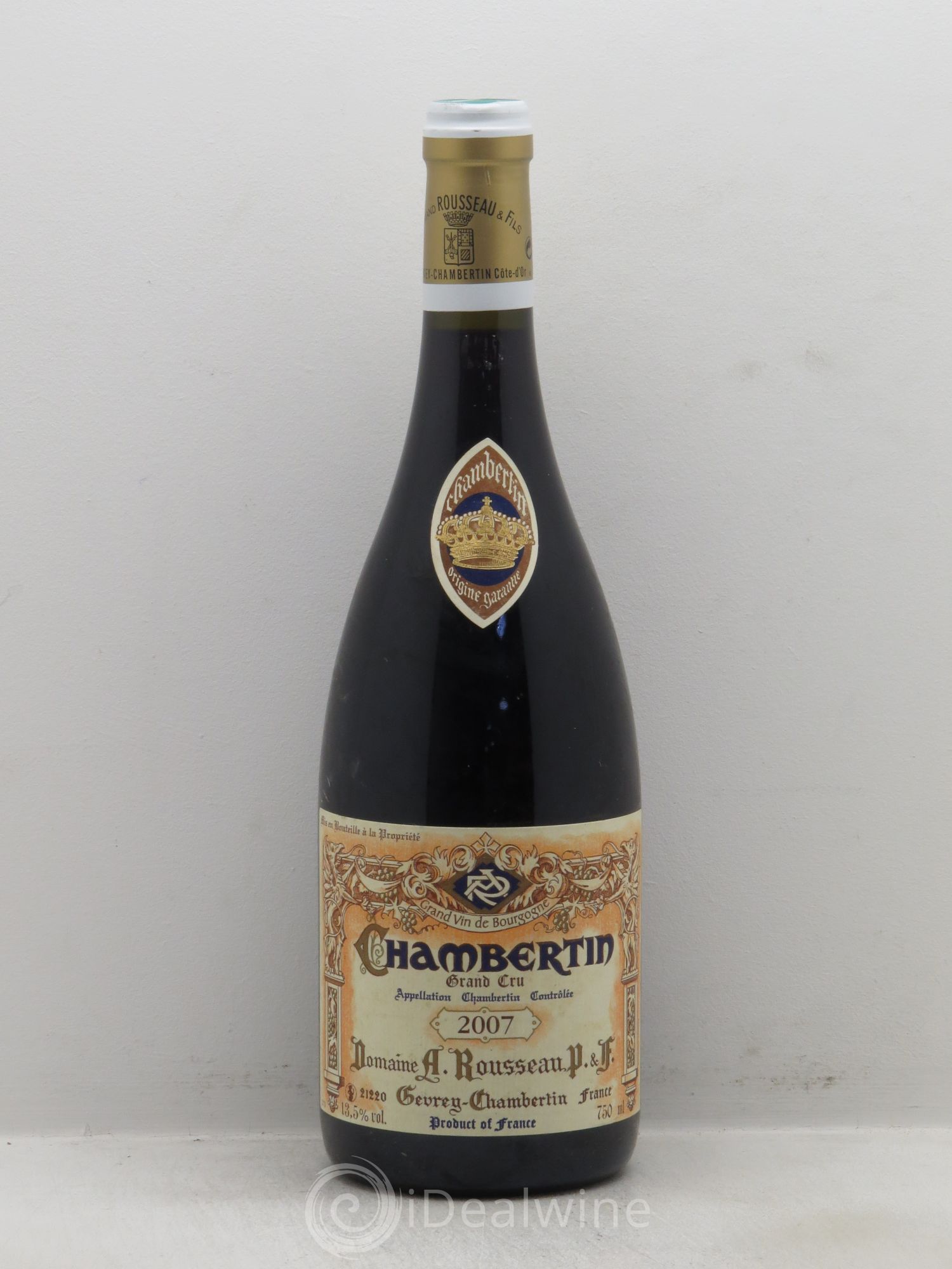 Chambertin Grand Cru Armand Rousseau (Domaine) 2007 - Lot de 1 bouteille - 0