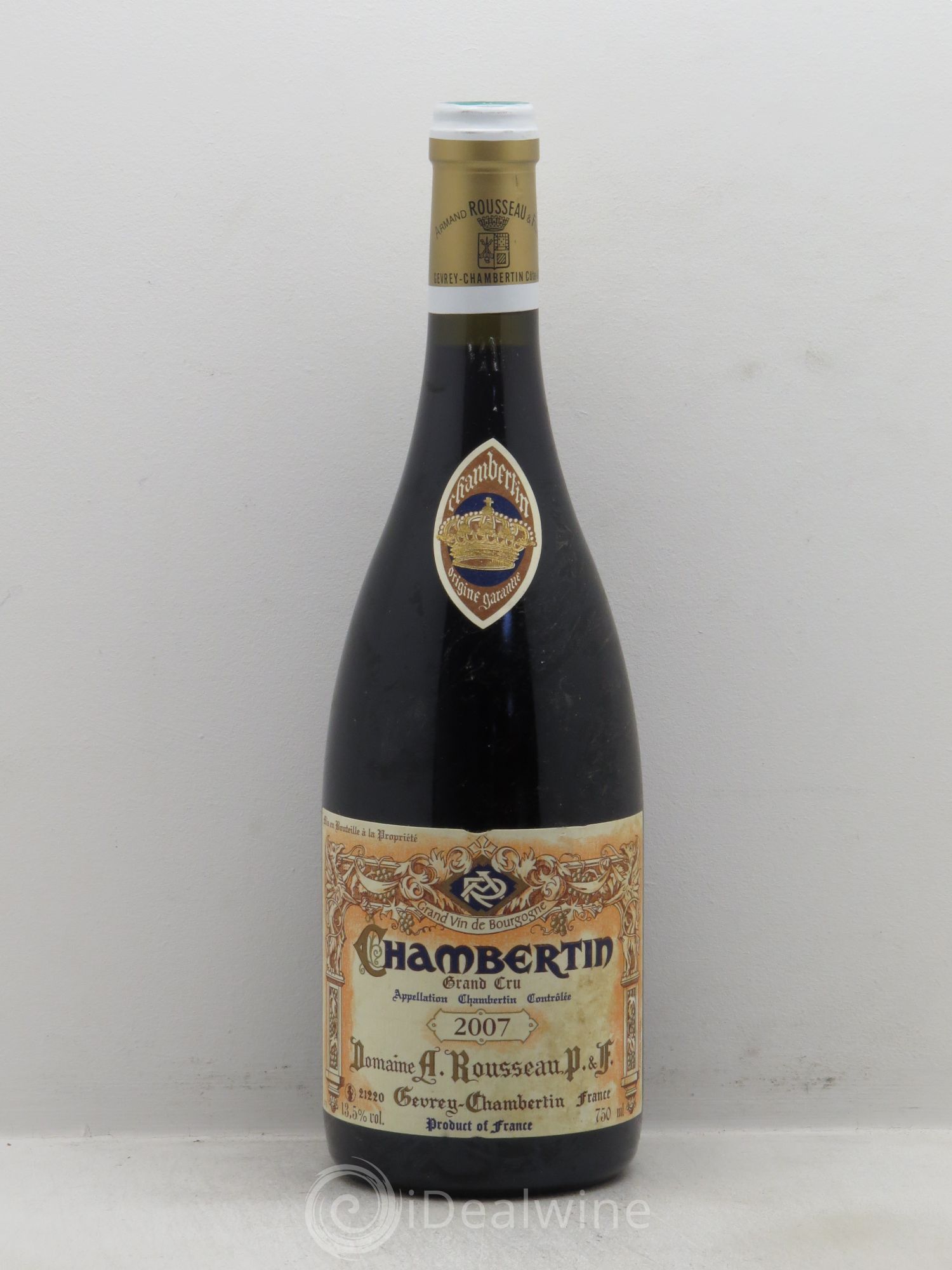 Chambertin Grand Cru Armand Rousseau (Domaine) 2007 - Lot de 1 bouteille - 0